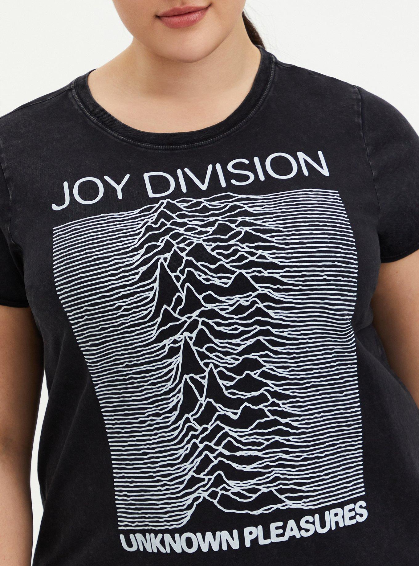Classic Fit Crew Tee - Joy Division Black Mineral Wash, DEEP BLACK, alternate