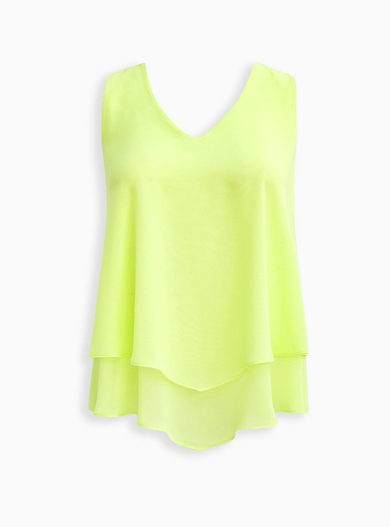 トップス tulle tiered tunic camisole Shining Tiered Camisole Tunic