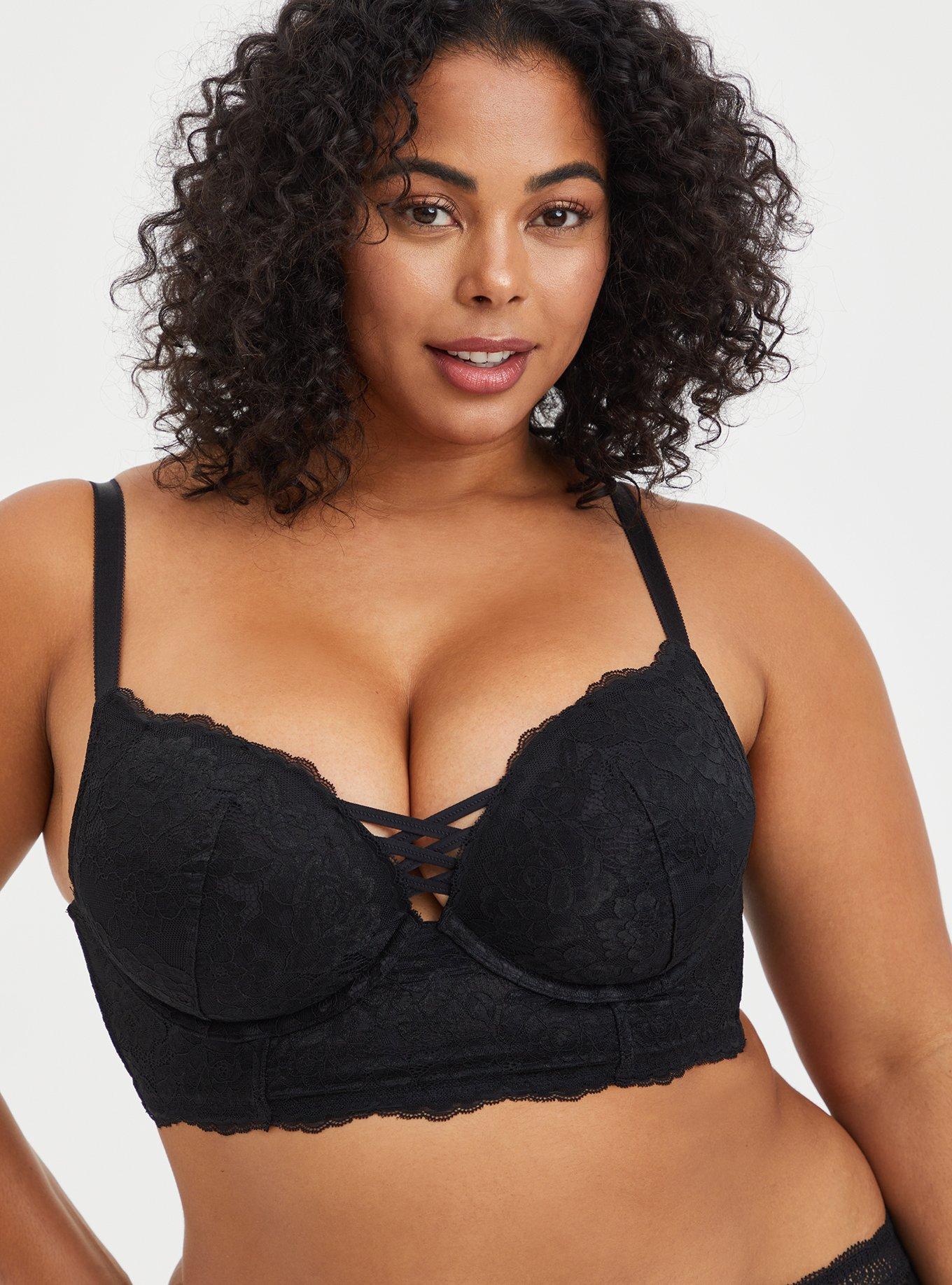 32 34 36 38 B C VERY SEXY CLEAVAGE BODY ADD Two 2 CUP Sizes Double Push Up  BRA