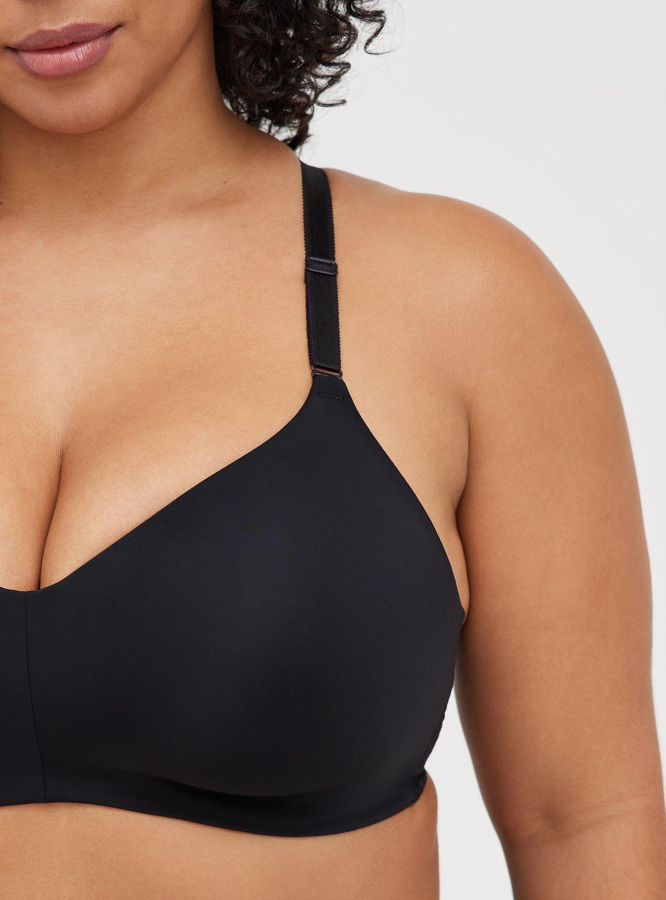 Women's Full-Coverage Wireless Bra Soft Front Closure Bras Wirefree Crisscross  Criss Cross Push Up T-Shirt Bra Sexy Black : : Clothing, Shoes &  Accessories
