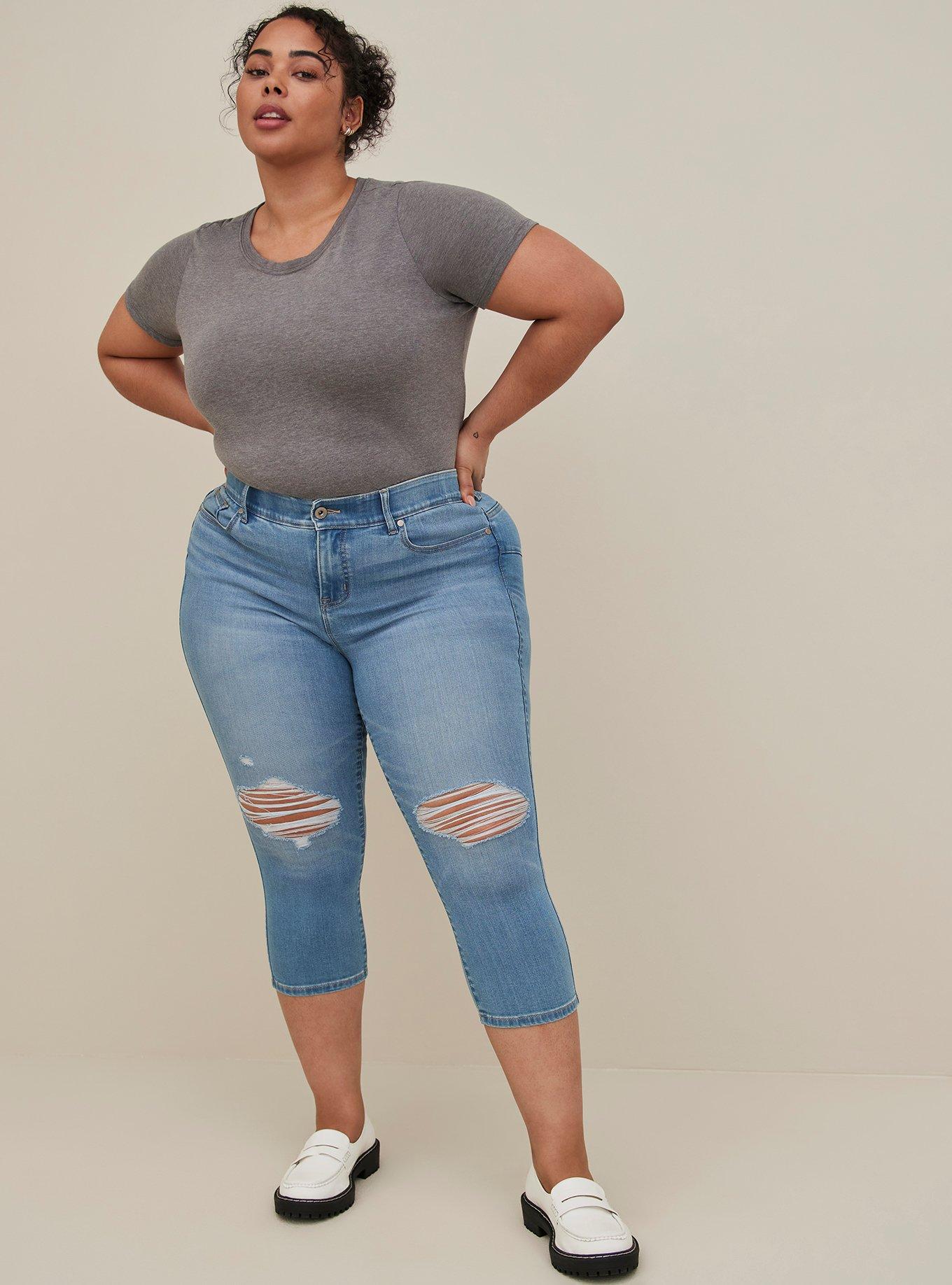 Crop Bombshell Skinny Super Soft High-Rise Jean