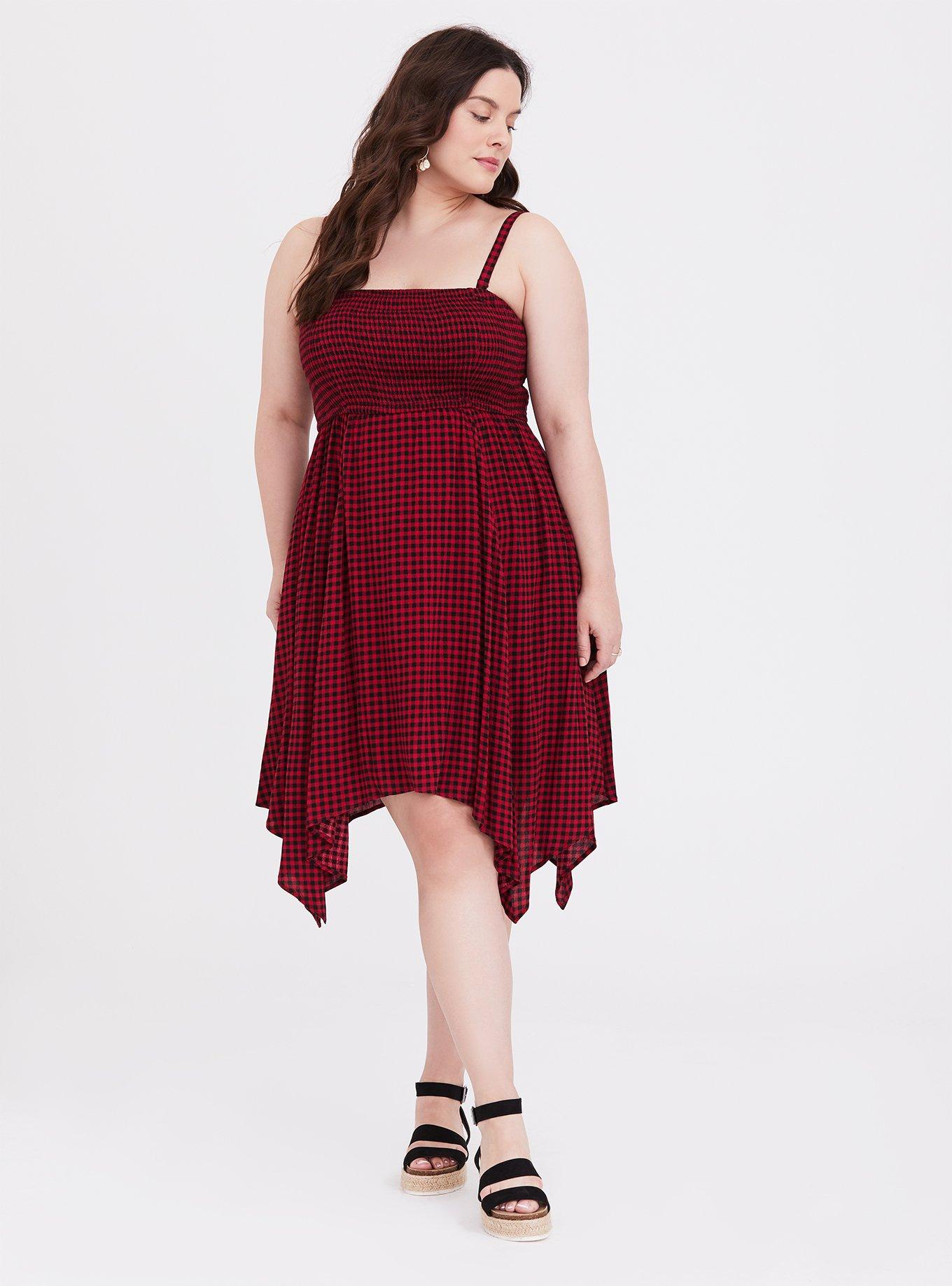 Torrid gingham outlet dress