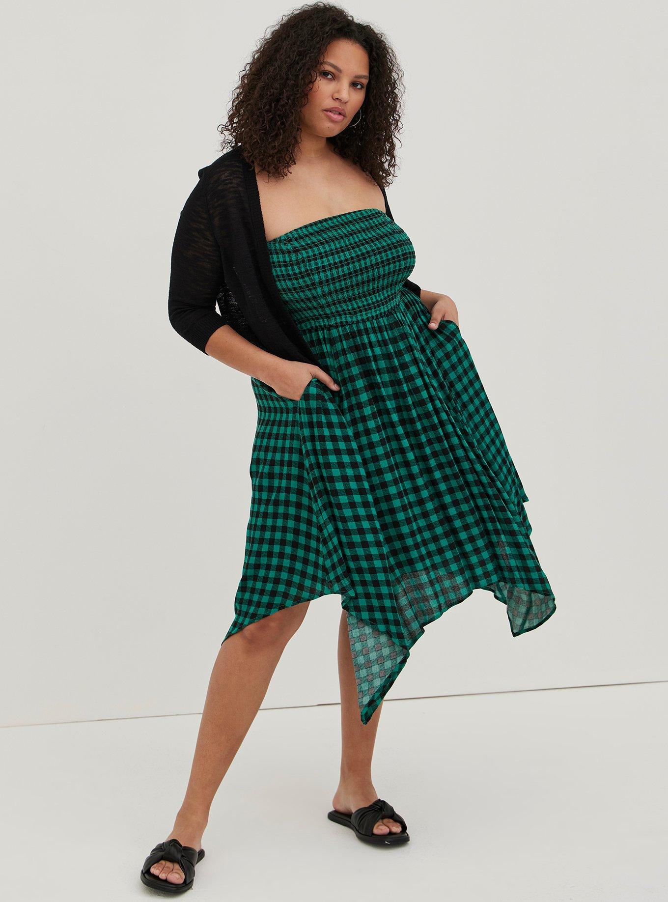 Torrid gingham outlet dress