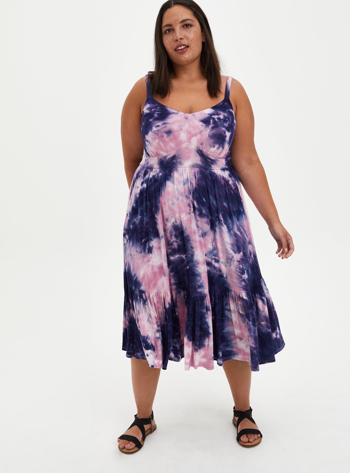 Torrid tie dye outlet dress