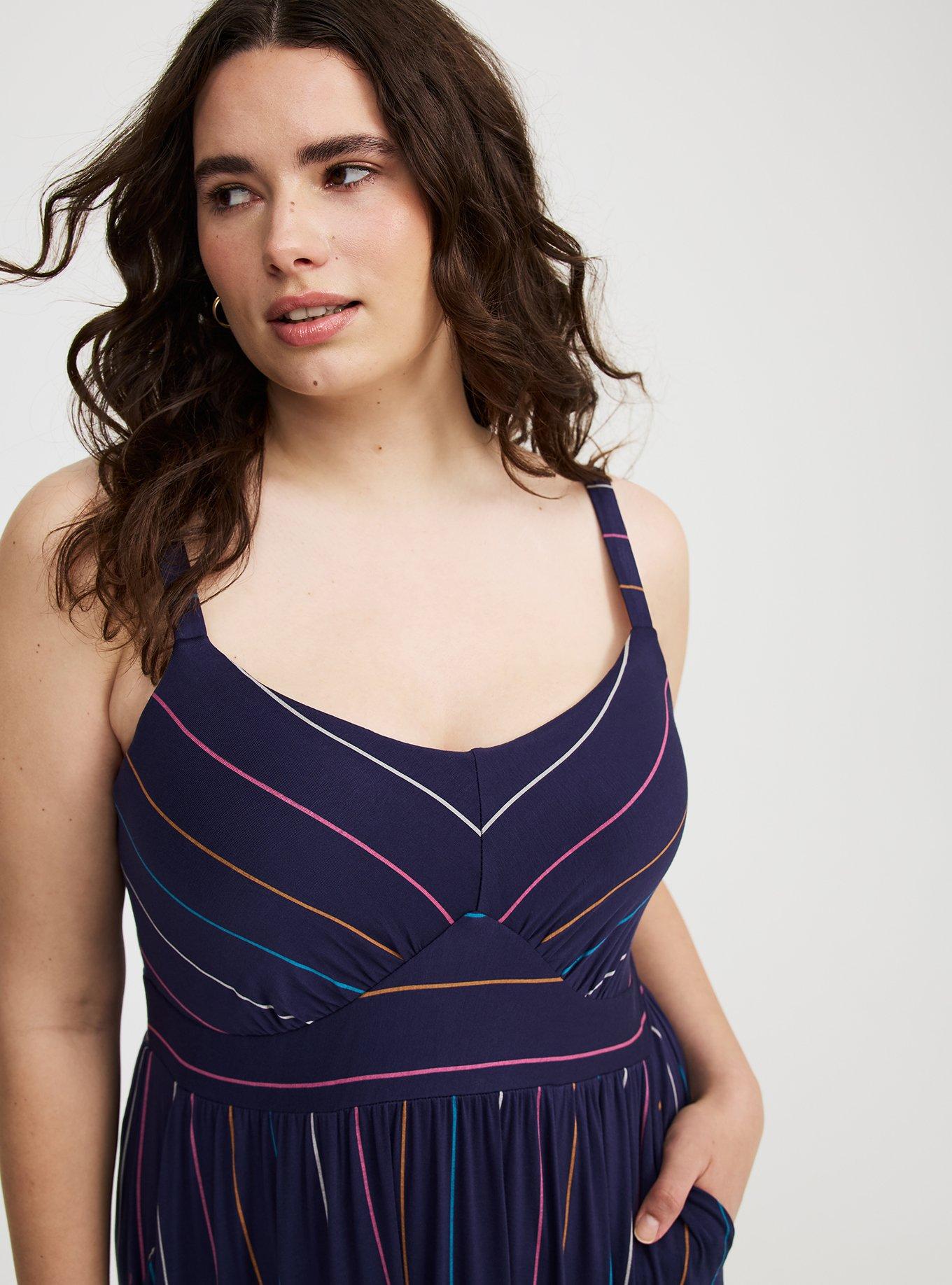 Midi Super Soft Tiered Dress