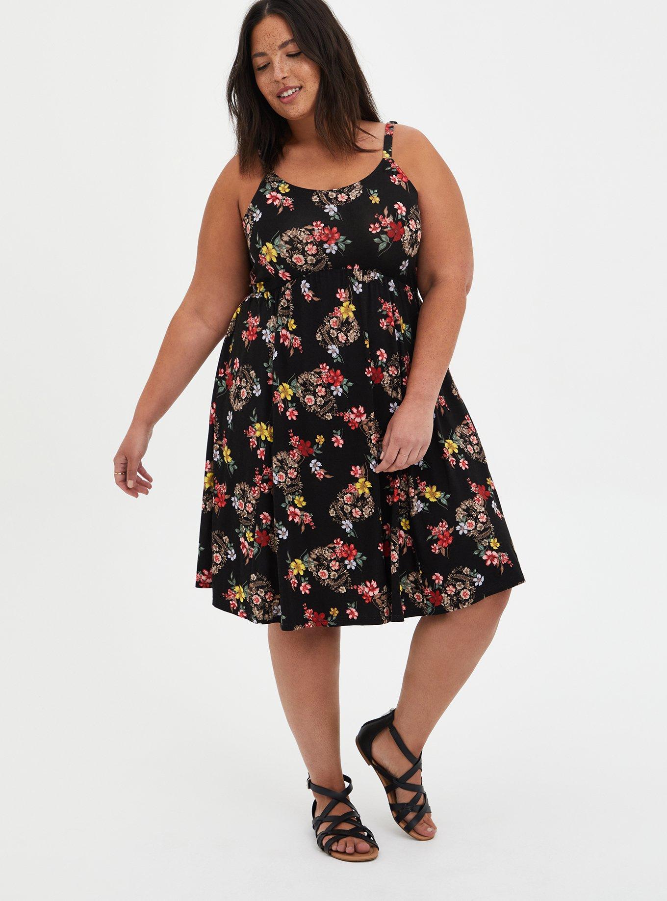 Torrid clearance skull dress