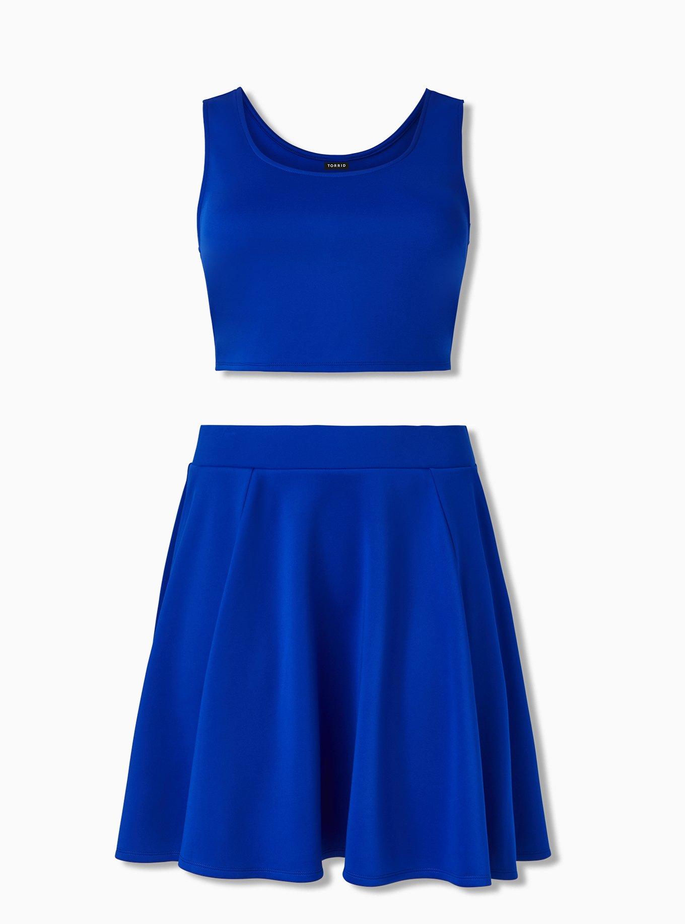 Hello Doll Electric Blue Spandex Dress - Salon Booteek