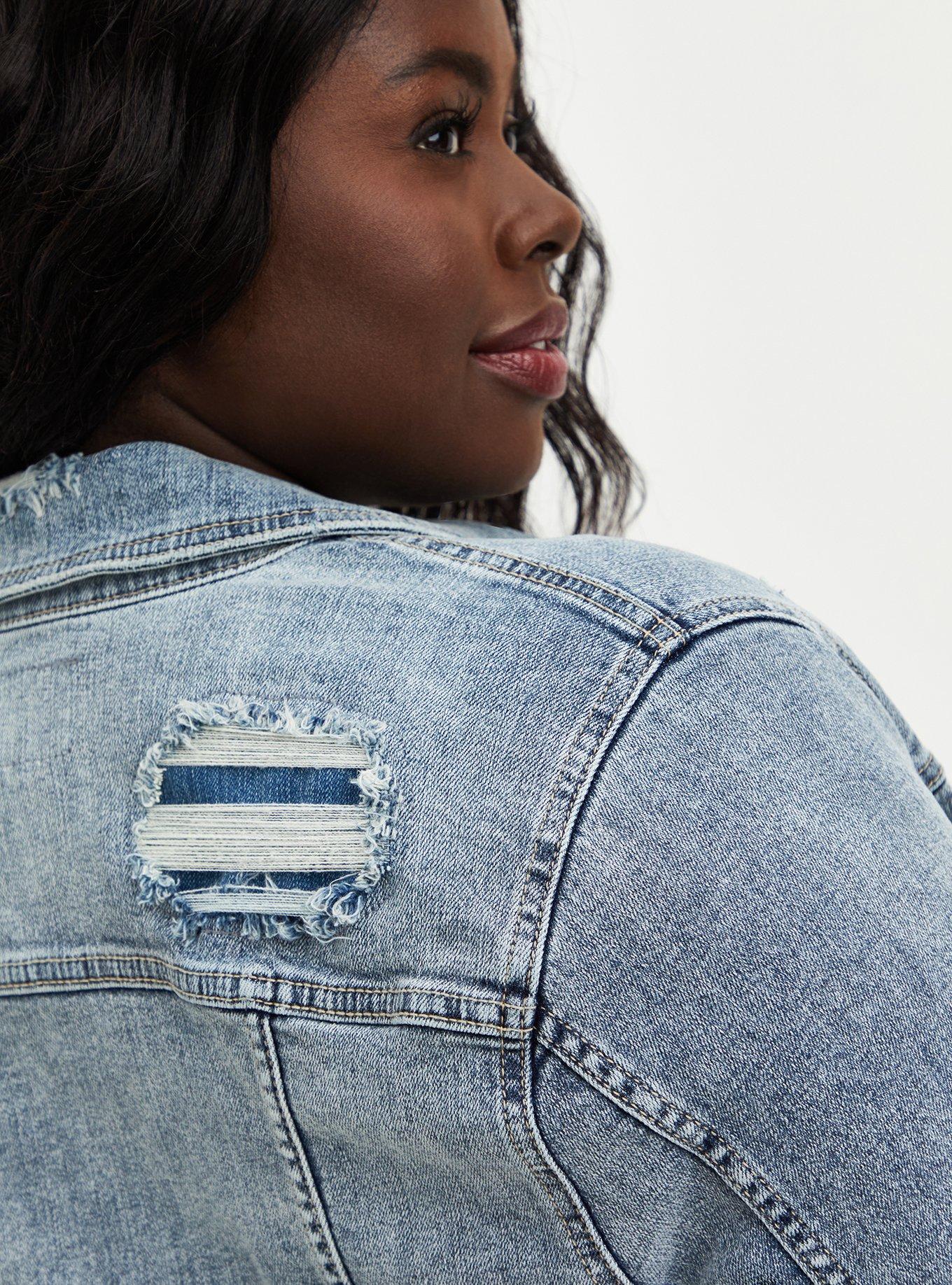 Torrid denim sale jackets