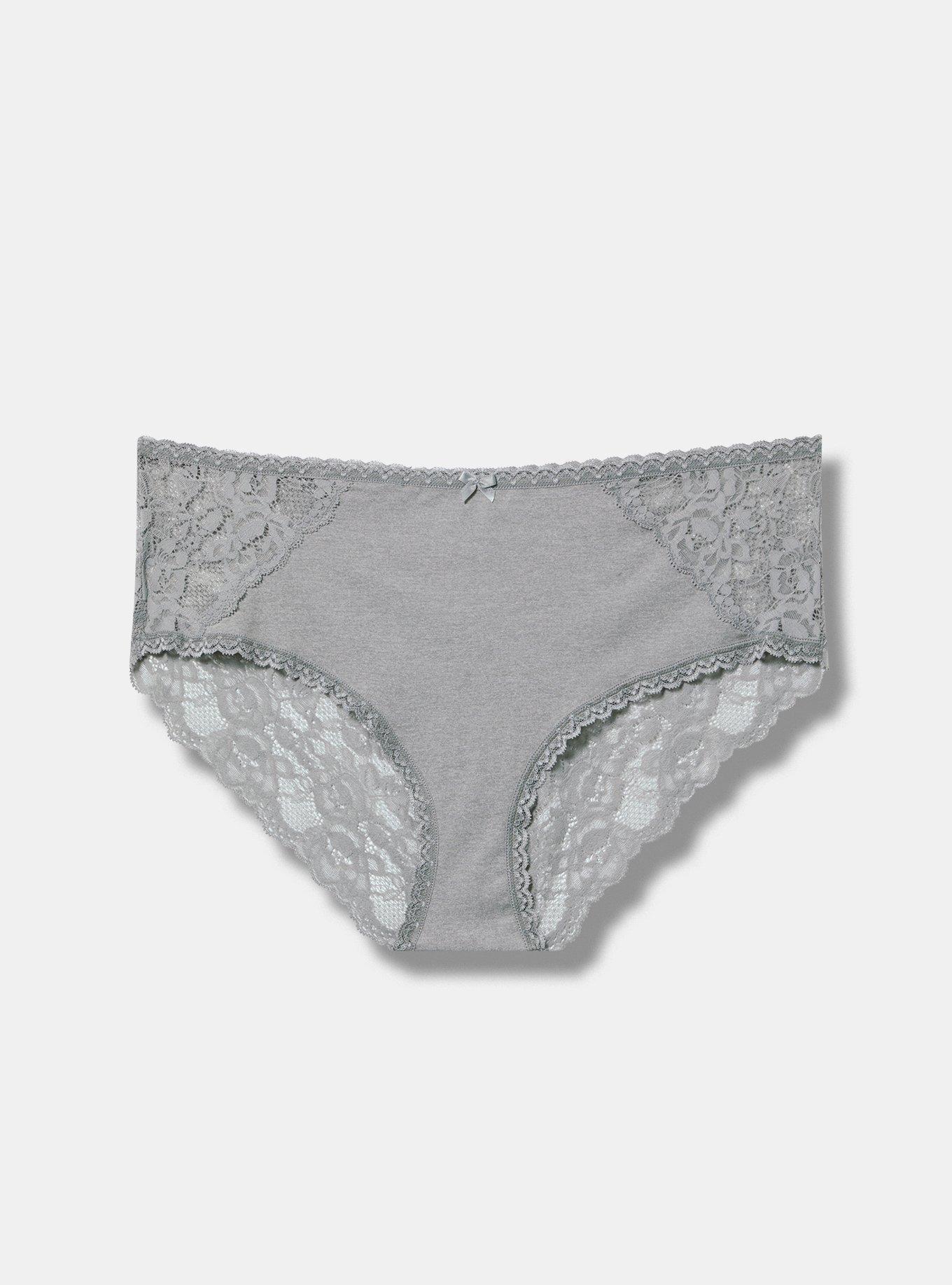 Lattice Back Hipster Panty