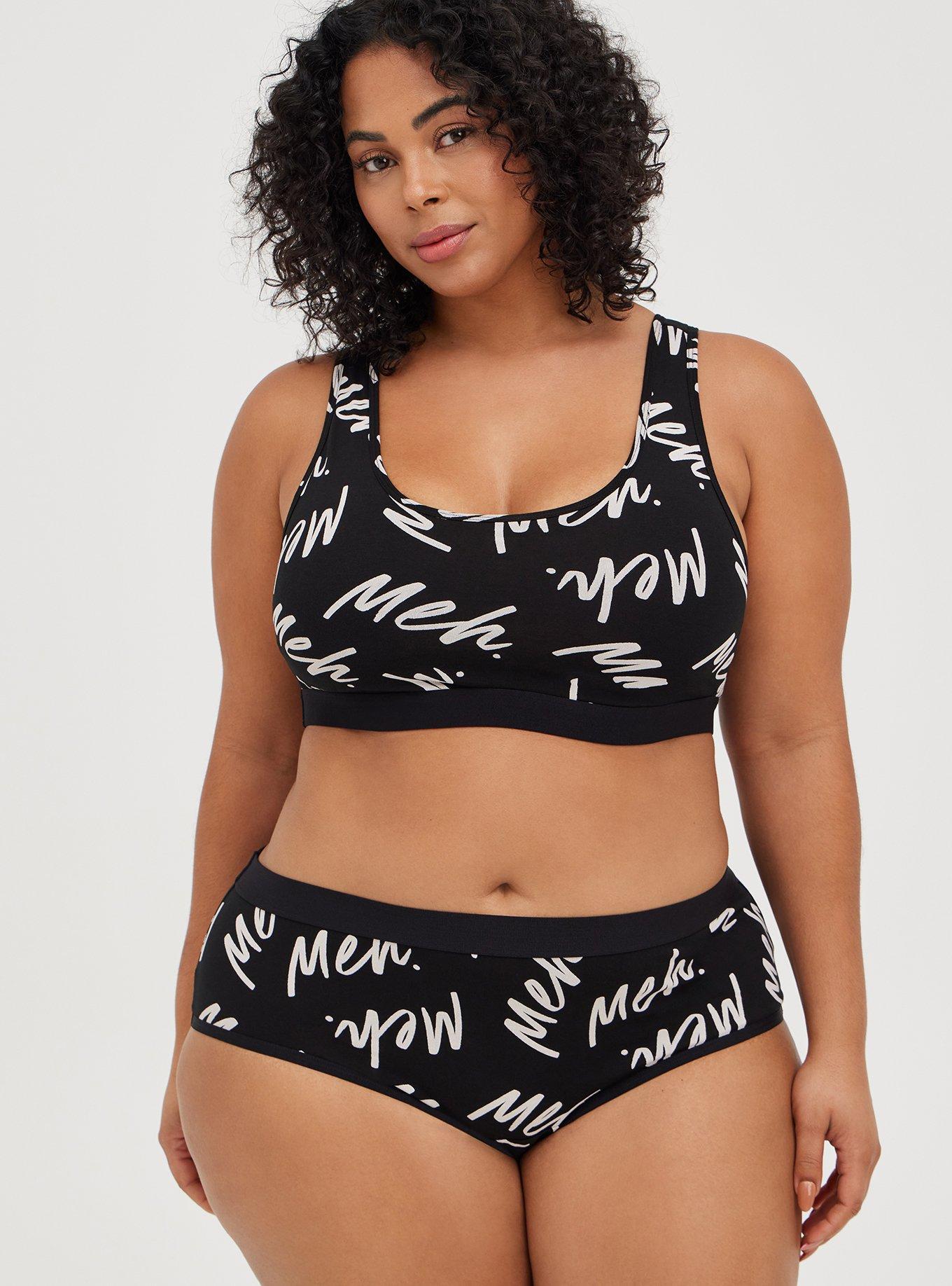 Plus Size - Unlined Breathe Scoop Bralette - Torrid