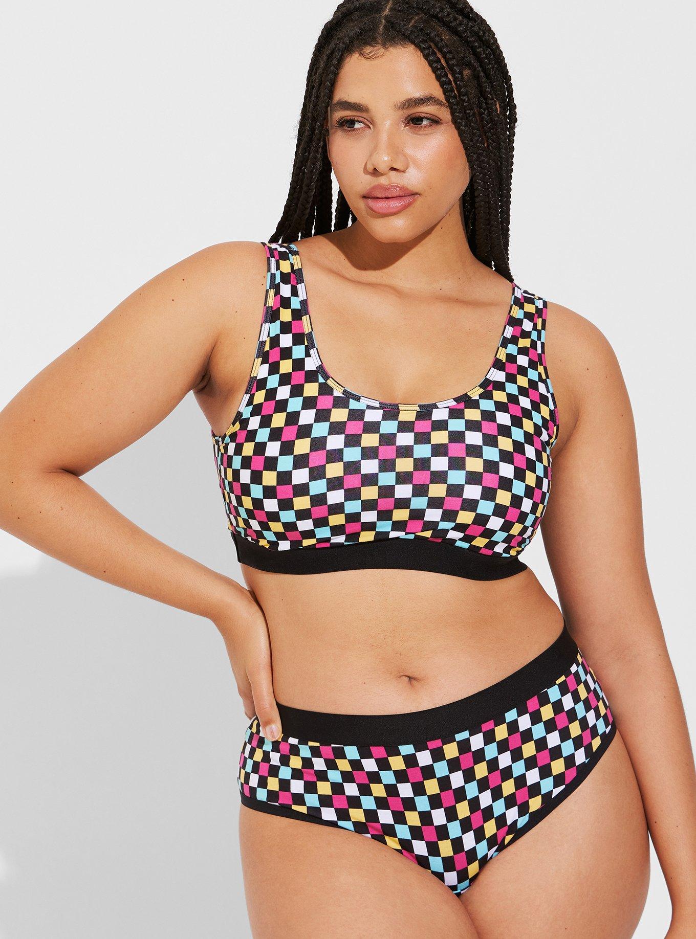 Plus Size - Unlined Cotton Scoop Bralette - Torrid