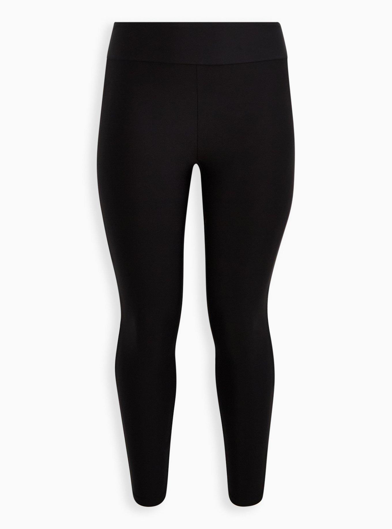 Plus Size Active High-Rise Swim Legging, DEEP BLACK, hi-res