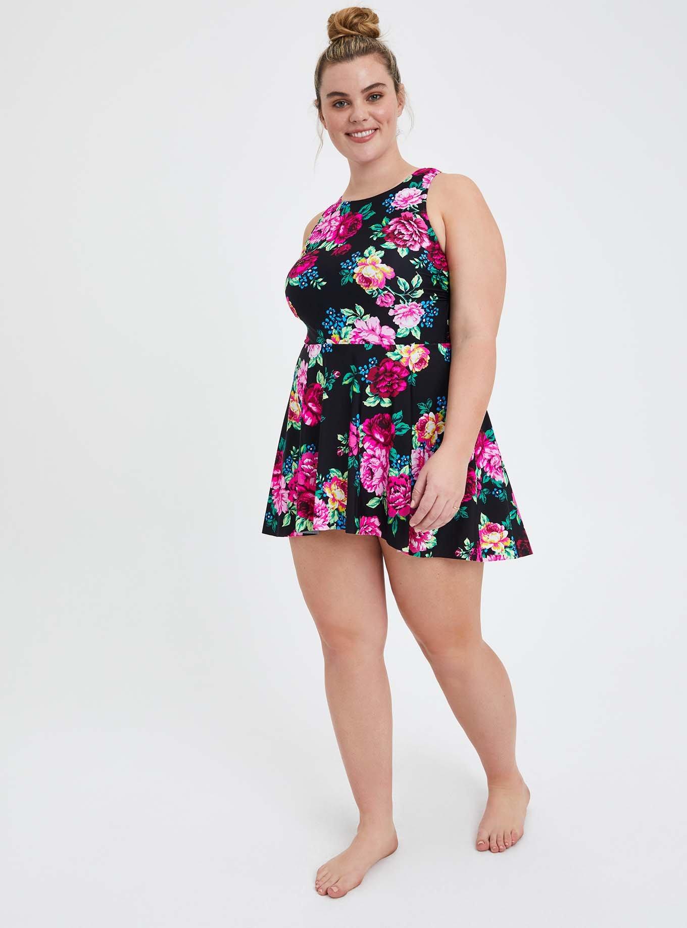 Torrid hotsell skater swimdress