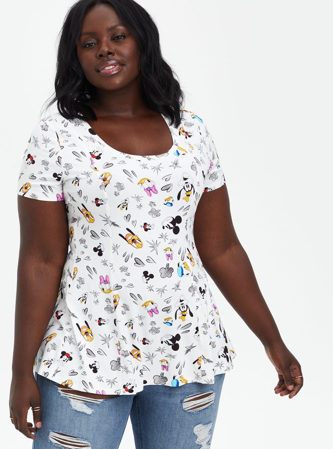 Plus size best sale disney sweatshirts