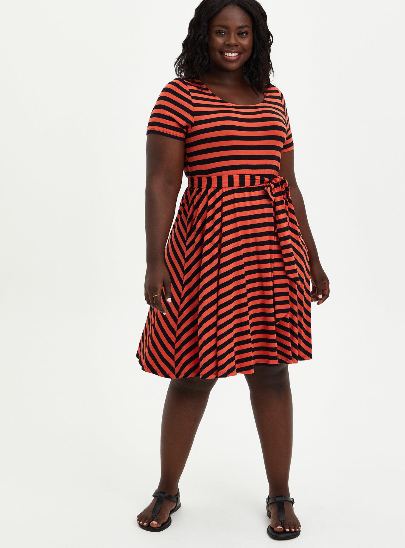 Rust 2024 skater dress