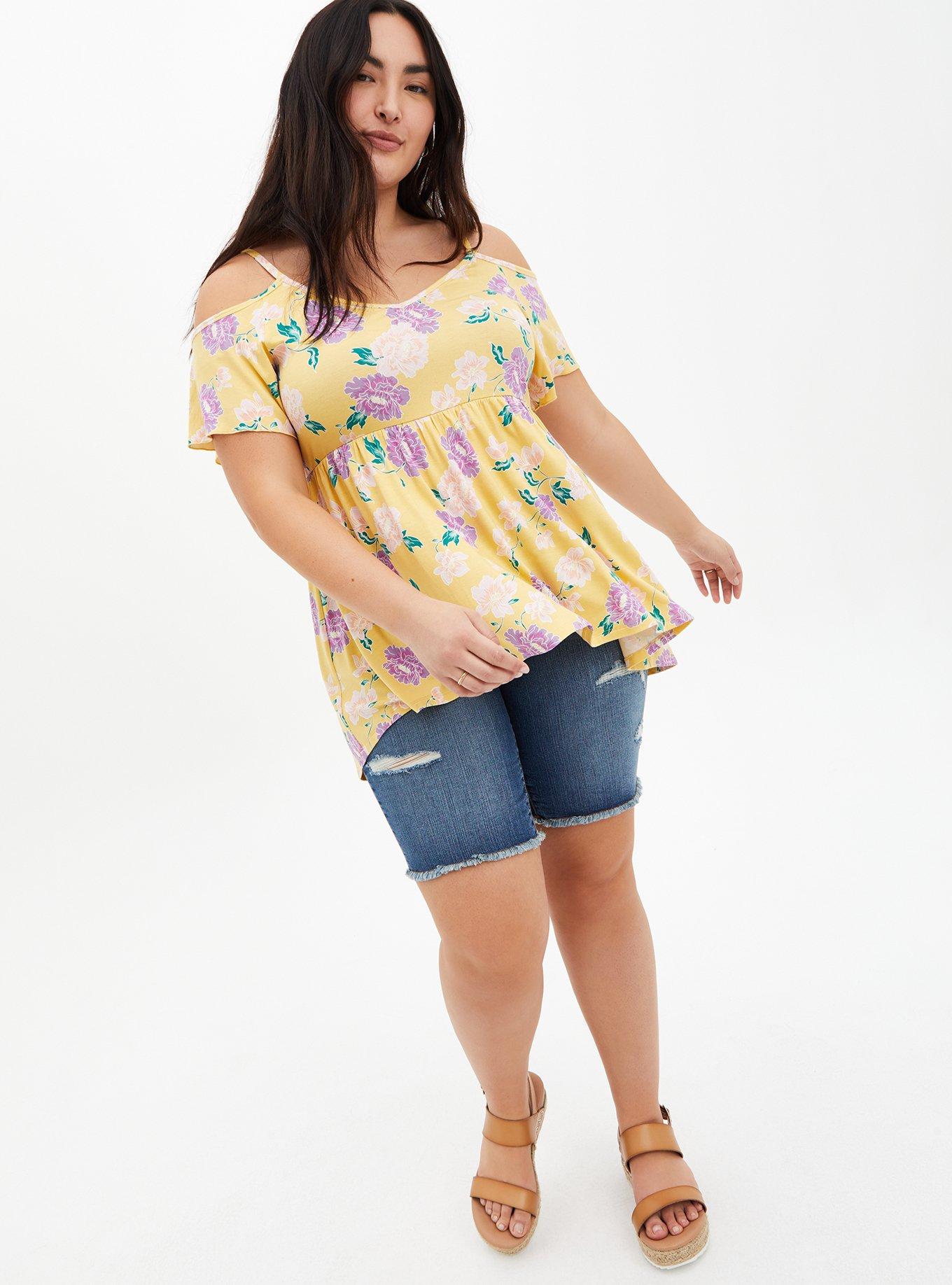 Torrid floral outlet top