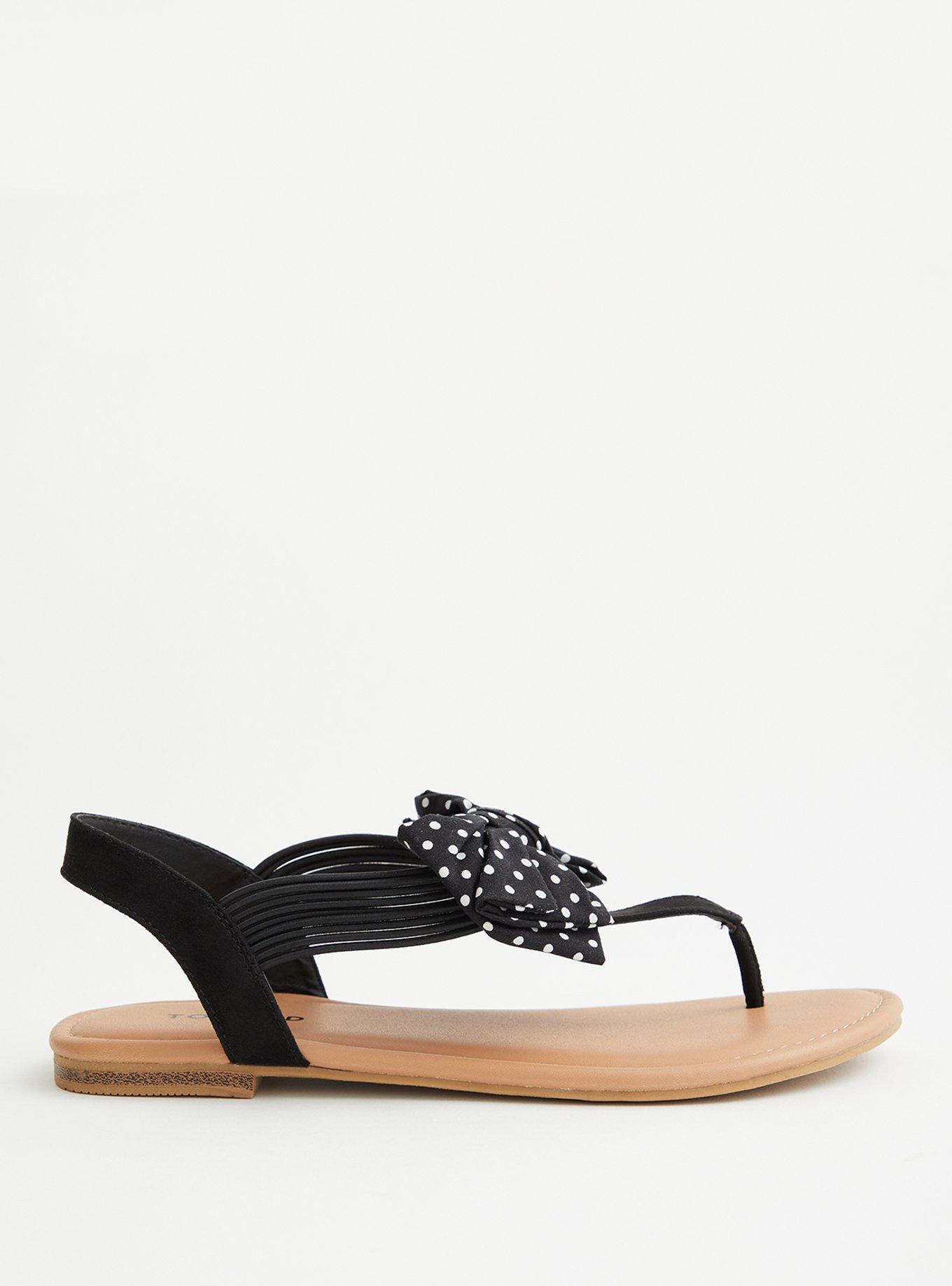 Torrid bow sandals sales
