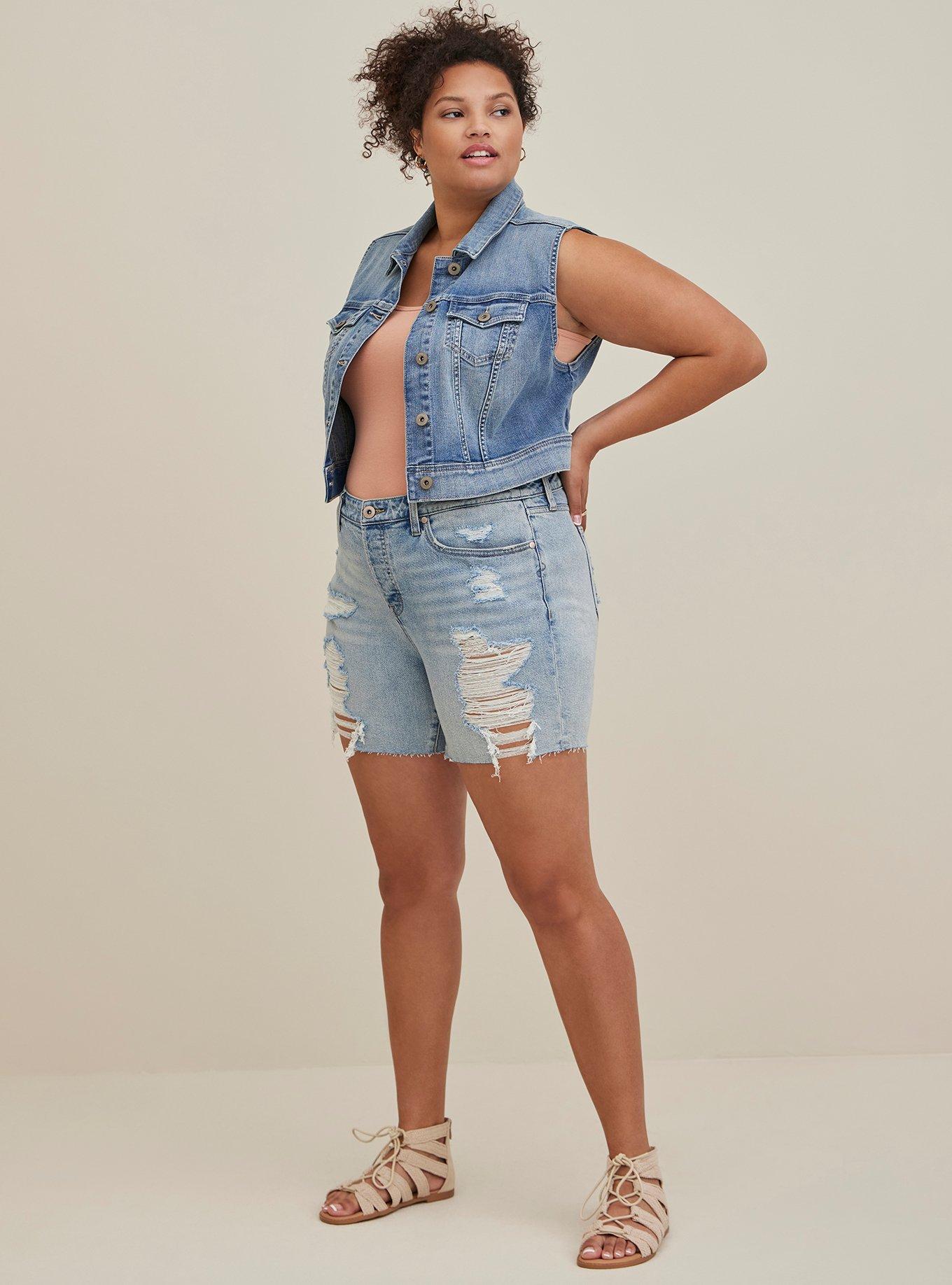 Torrid hot sale overalls shorts