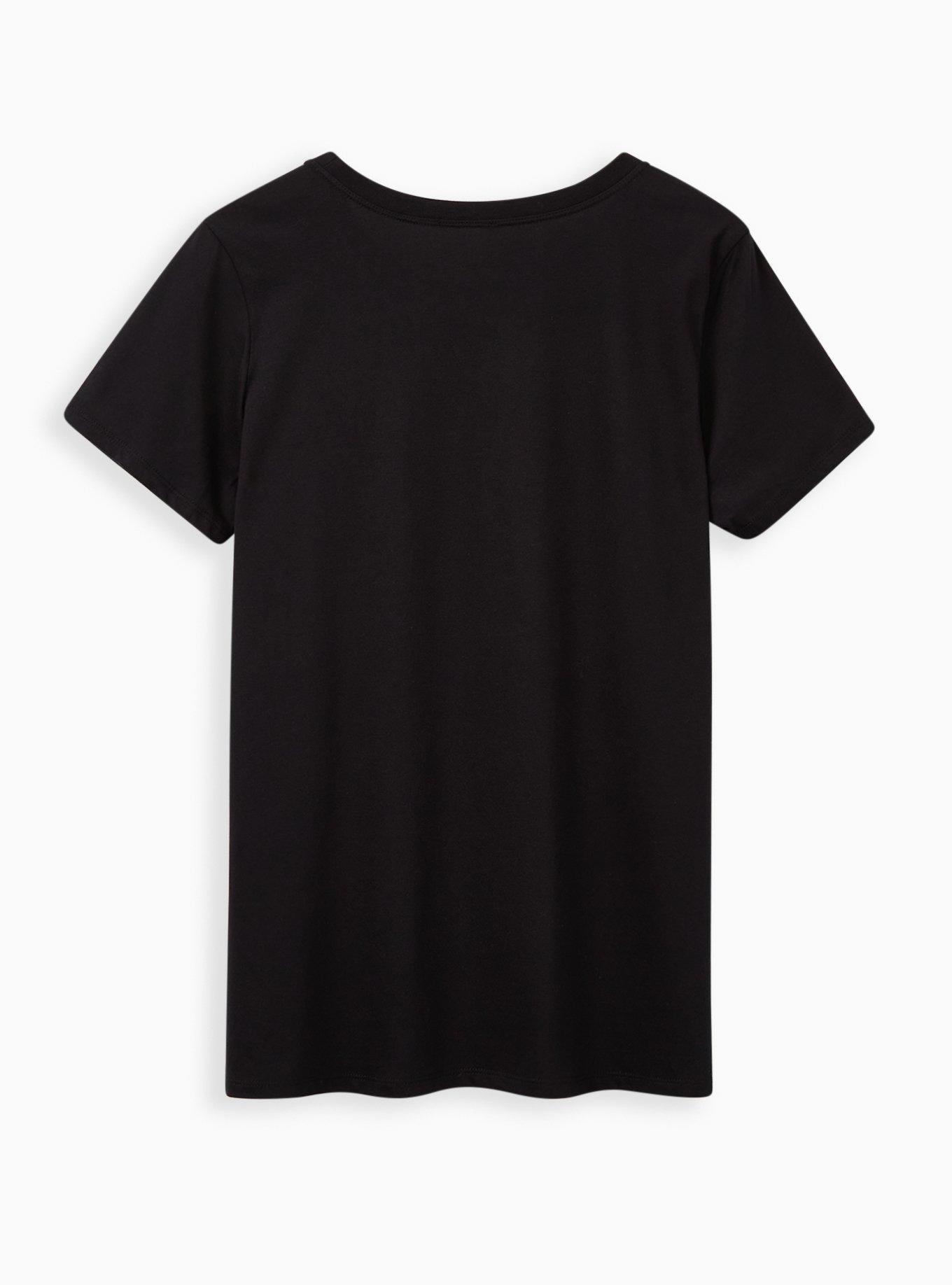 Slim Fit Crew Tee - Oregon Trail Black, DEEP BLACK, alternate