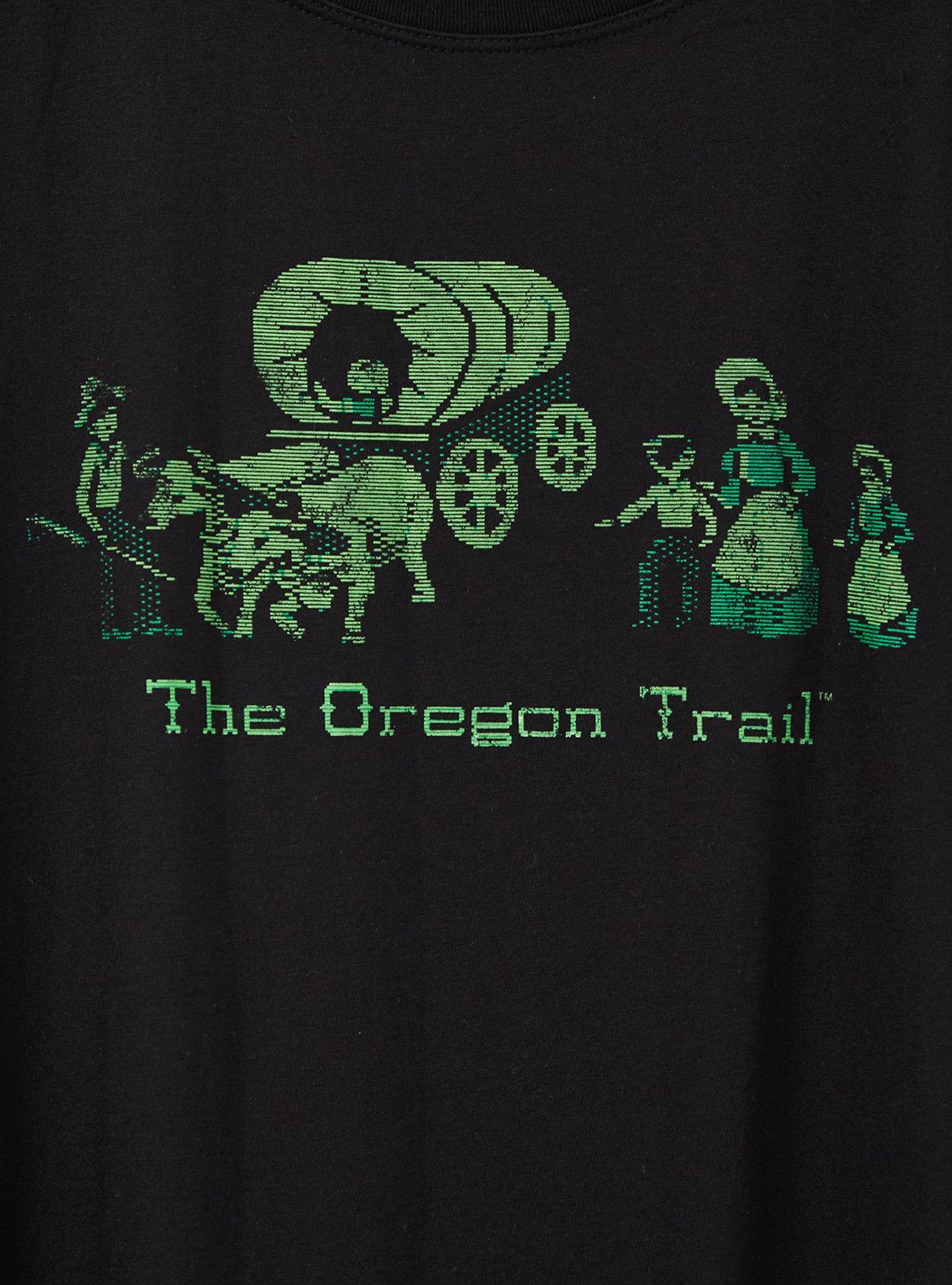 Slim Fit Crew Tee - Oregon Trail Black, DEEP BLACK, alternate