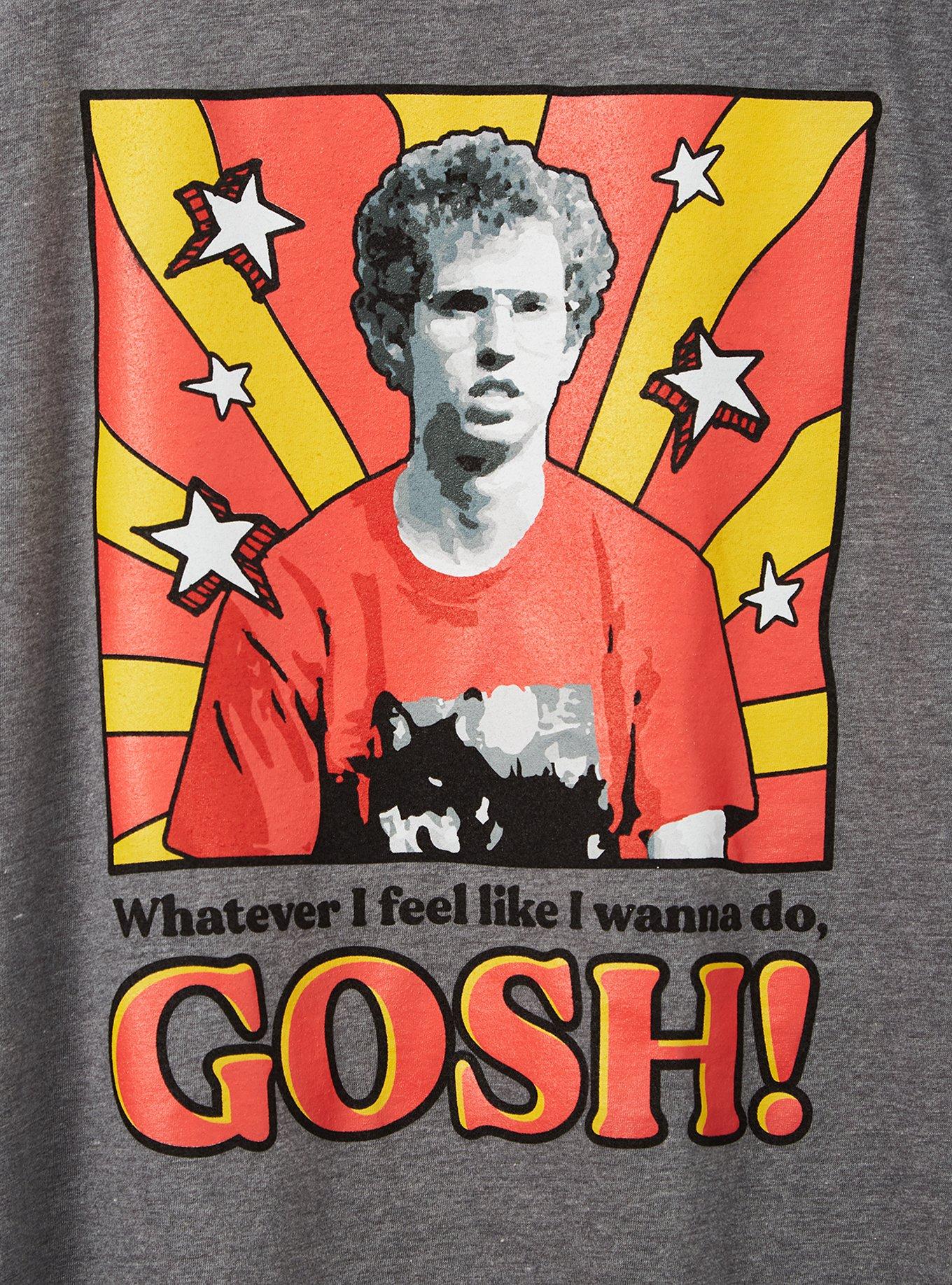 Slim Fit Crew Tee &ndash; Napoleon Dynamite Gosh! Grey, MEDIUM HEATHER GREY, alternate