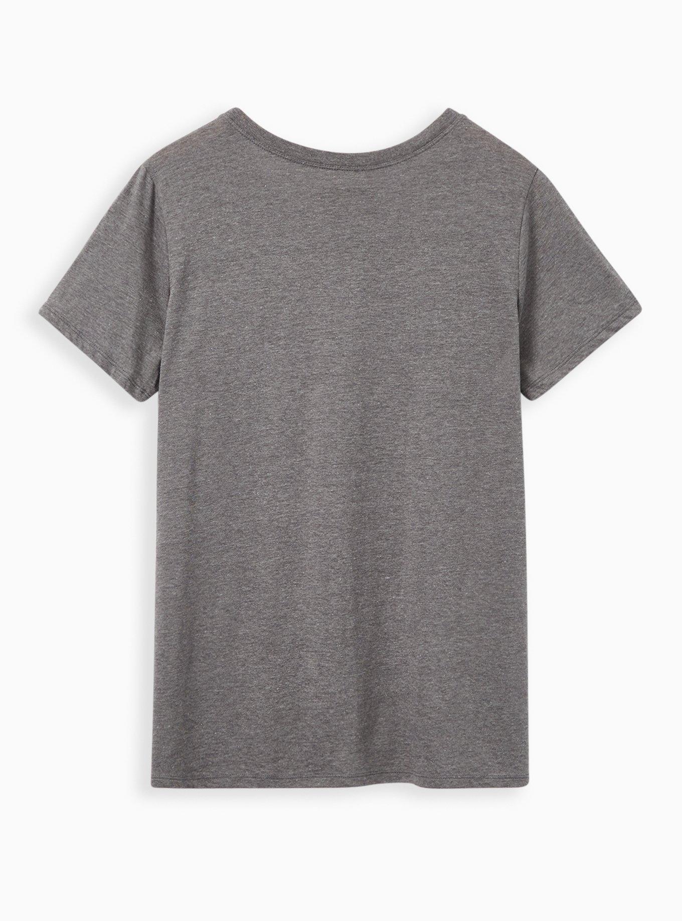 Plus Size Classic Fit Crew Tee &ndash; The Office Assistant To Regional Manager Grey, MEDIUM HEATHER GREY, alternate