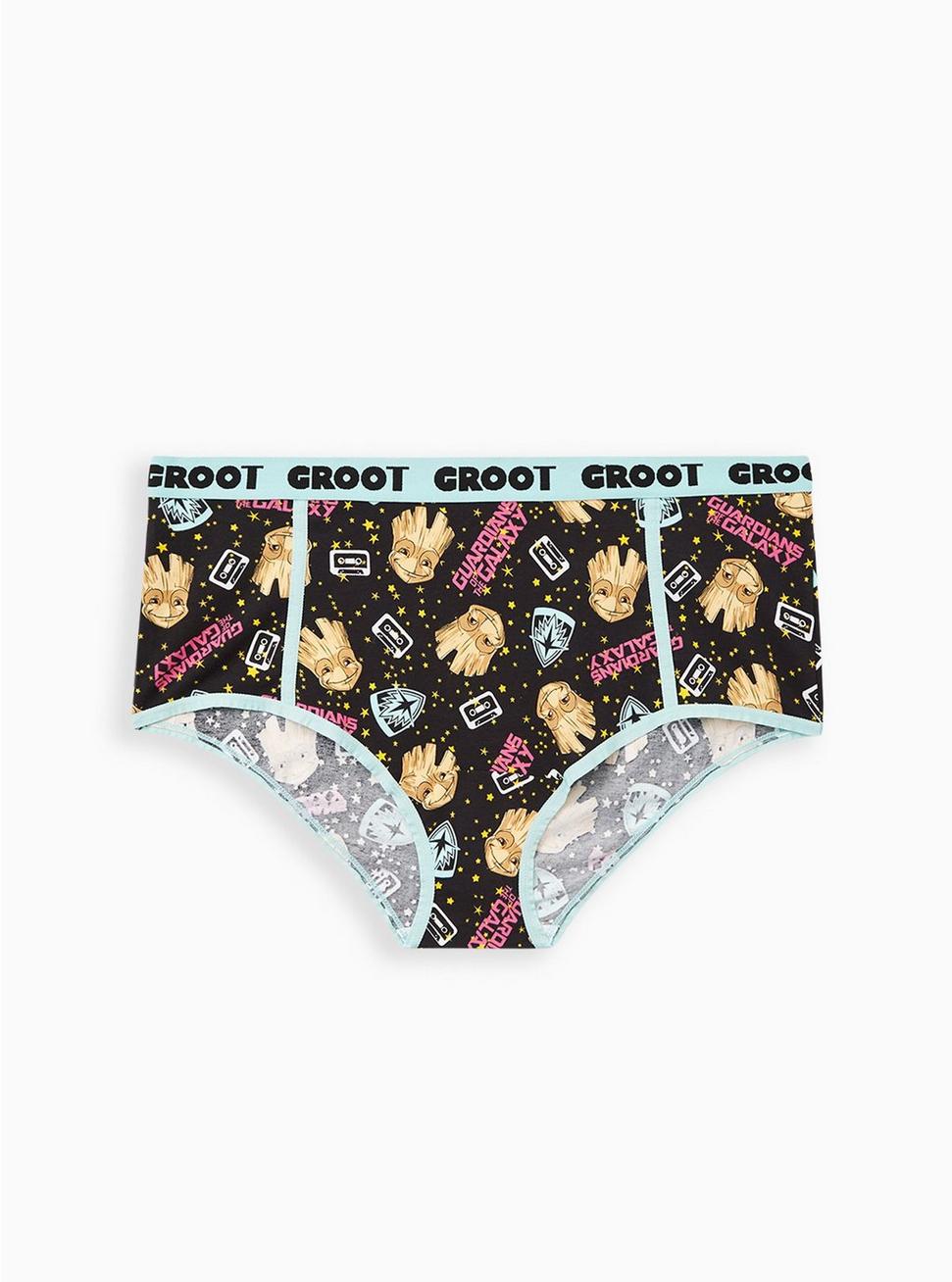 Guardians Of The Galaxy Groot Cotton Brief Panty, MULTI, hi-res
