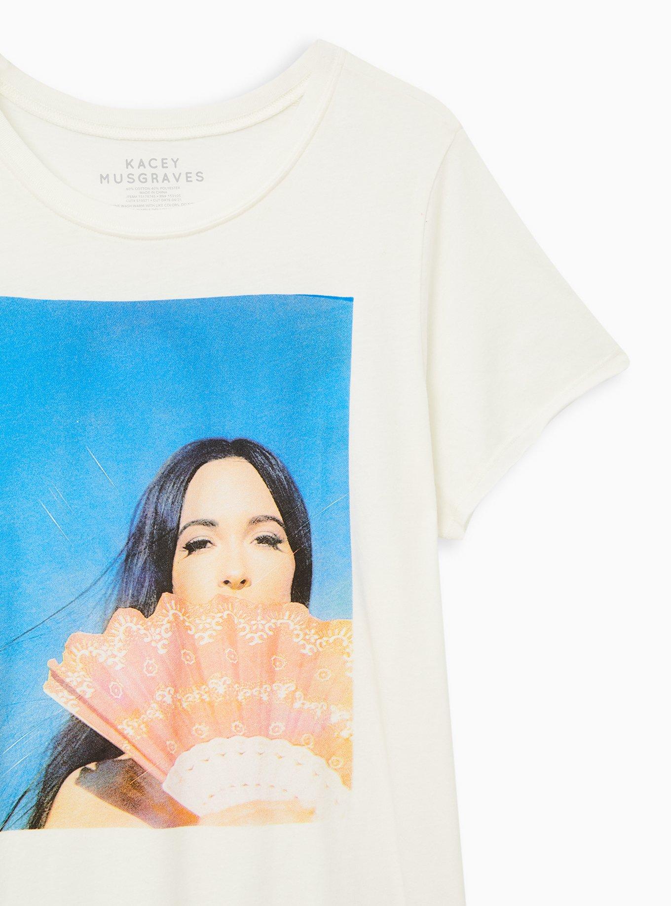 Classic Fit Crew Tee - Kacey Musgraves White, BRIGHT WHITE, alternate