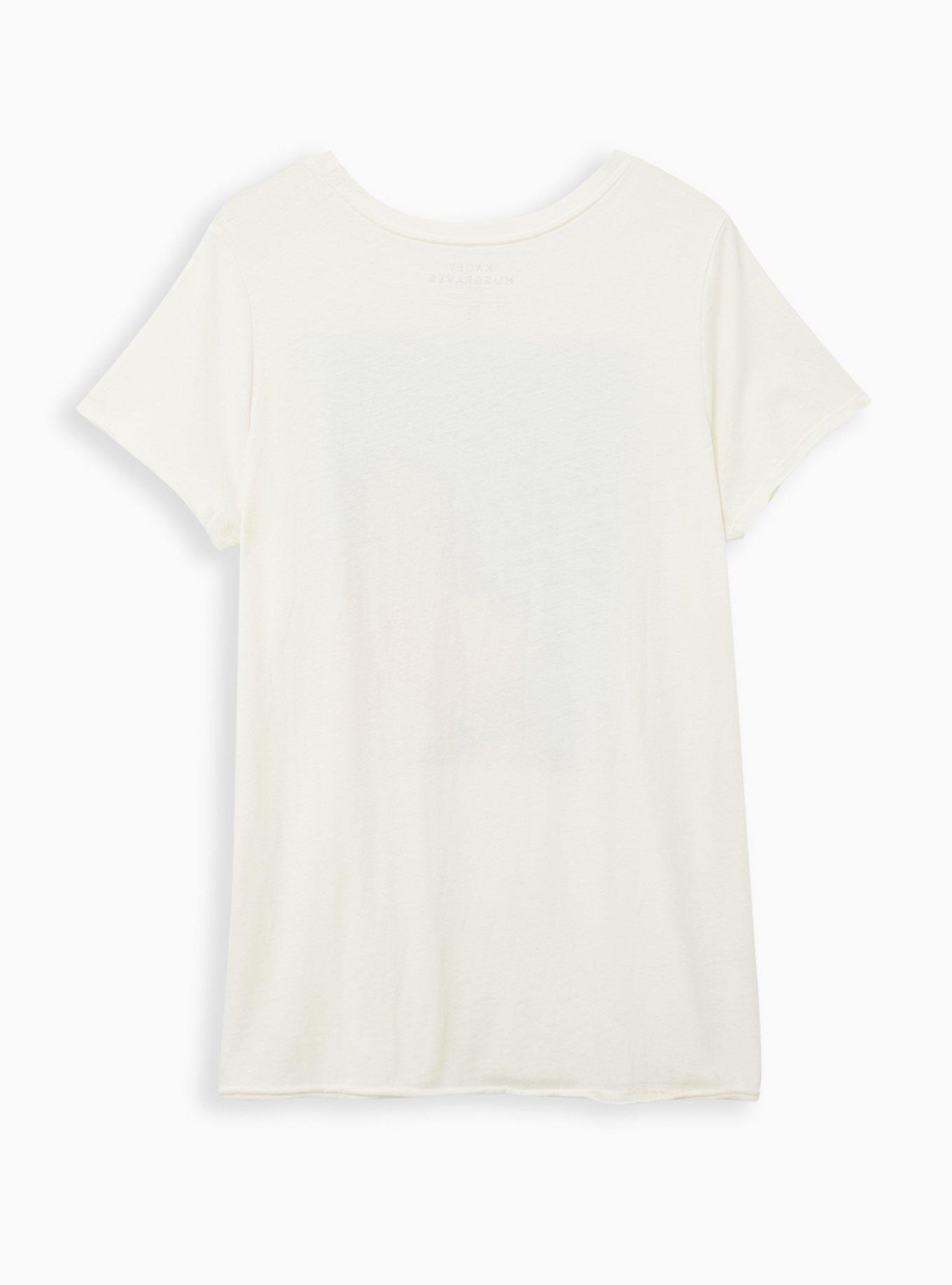 Classic Fit Crew Tee - Kacey Musgraves White, BRIGHT WHITE, alternate