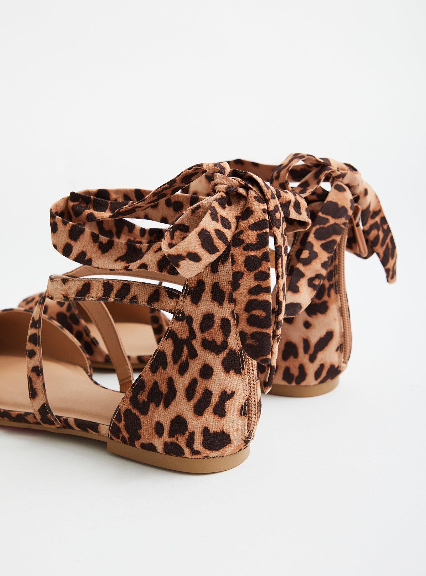 Ankle Wrap Flat (WW), LEOPARD, alternate