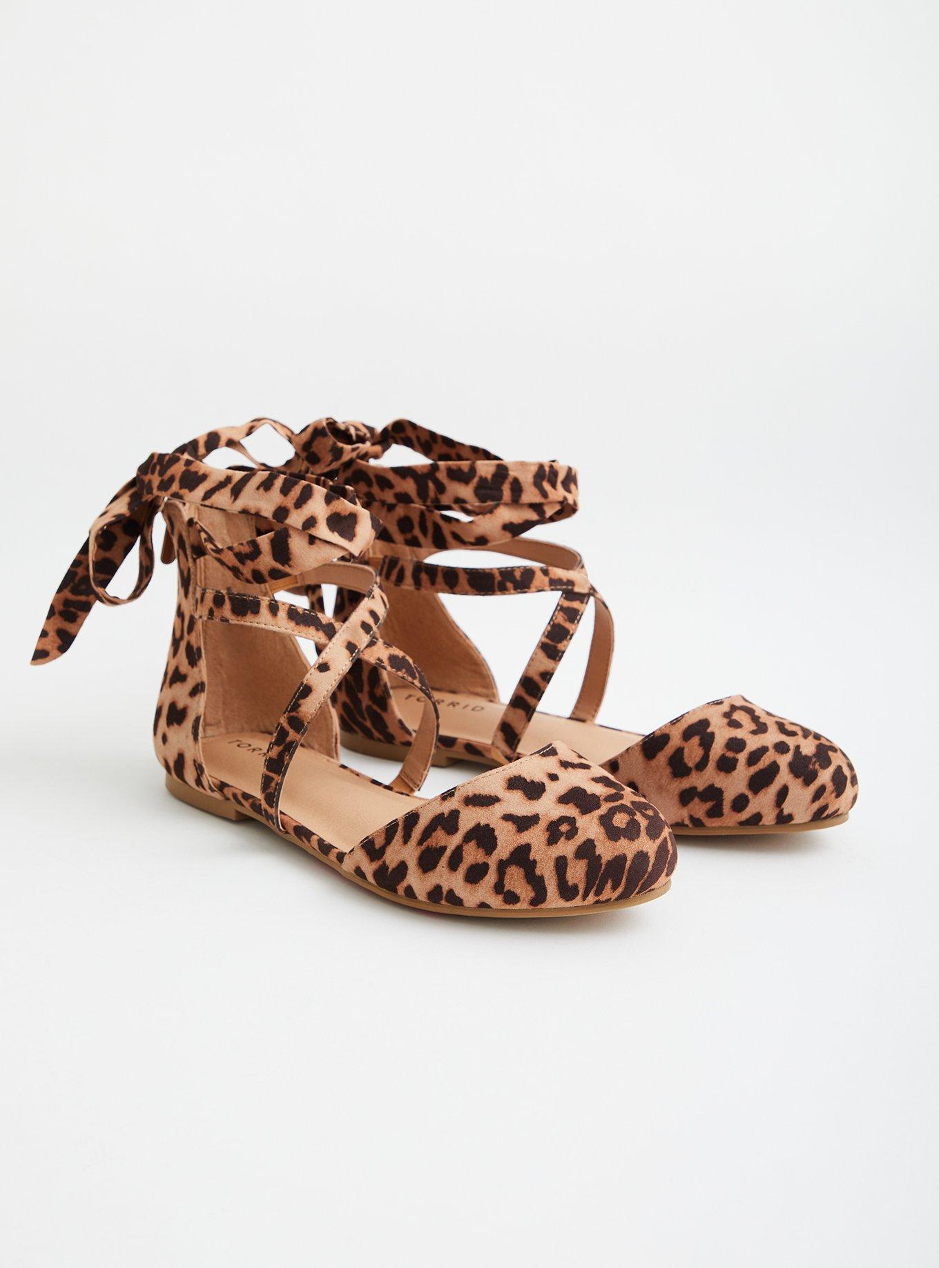 Ankle Wrap Flat (WW), LEOPARD, hi-res