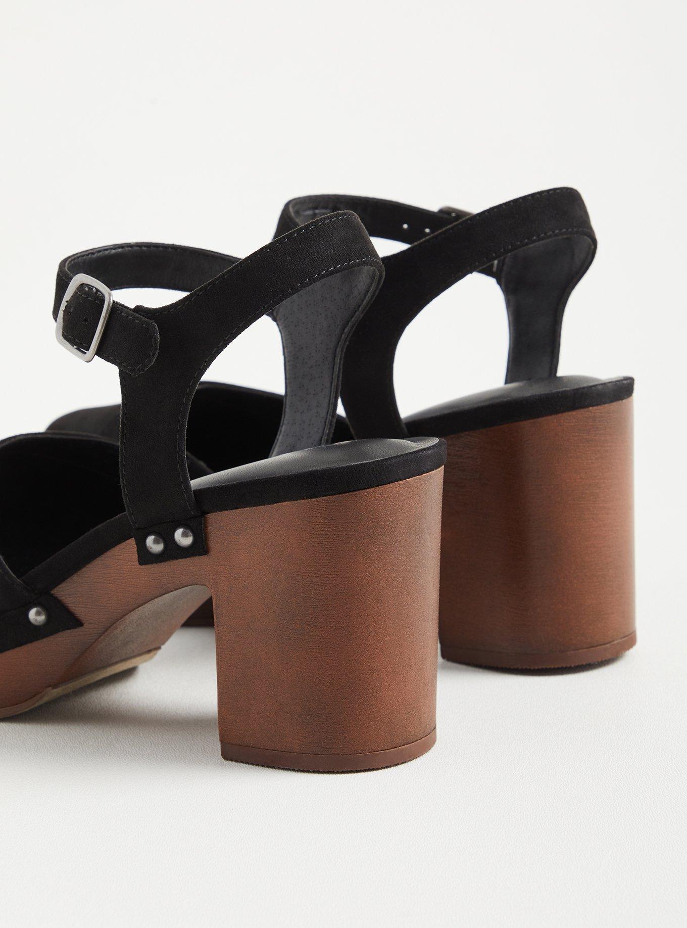 Plus Size Studded Clog Heel WW Torrid