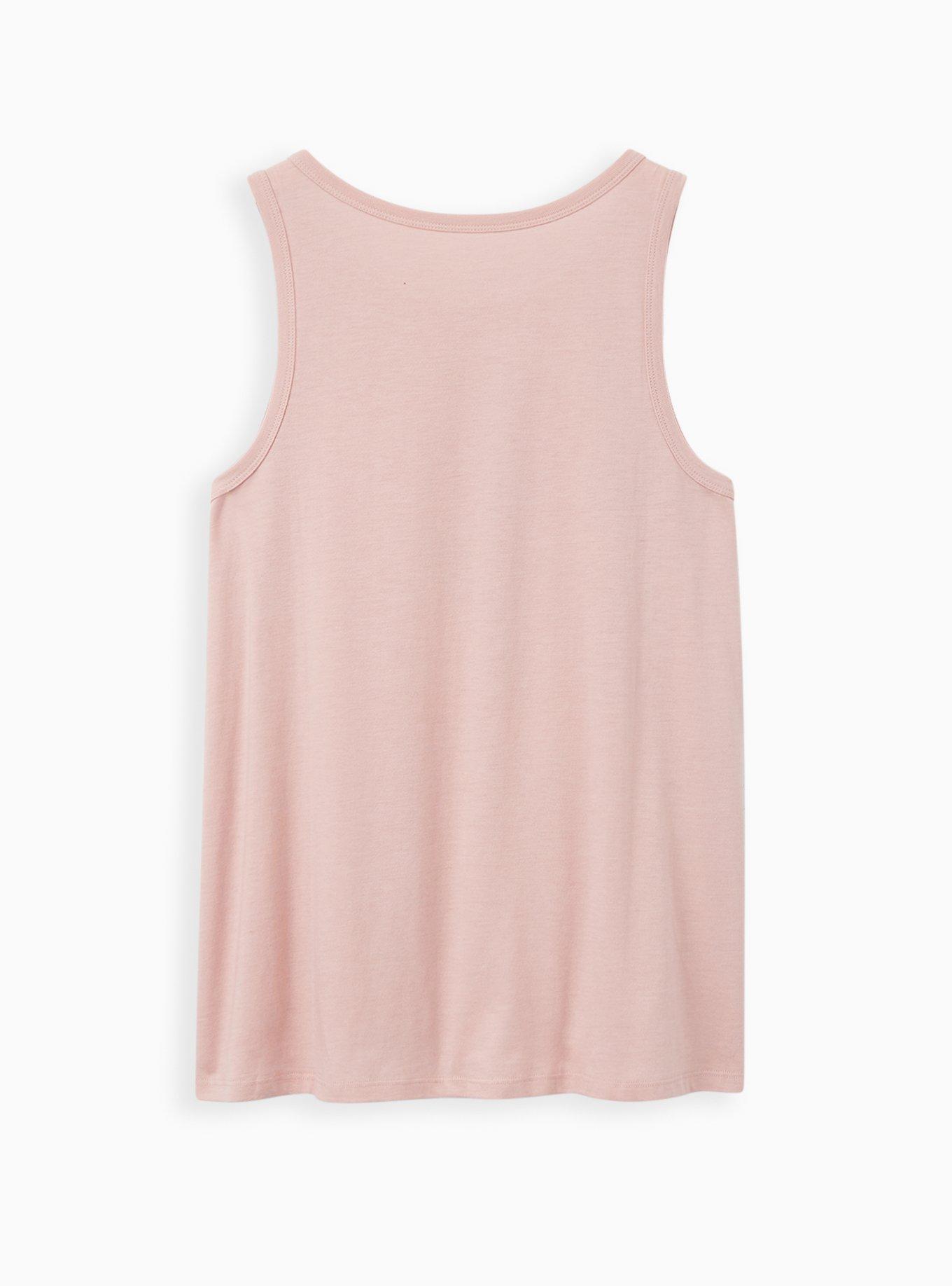 Classic Fit Crew Tank - I Love Lucy Pink, PINK, alternate