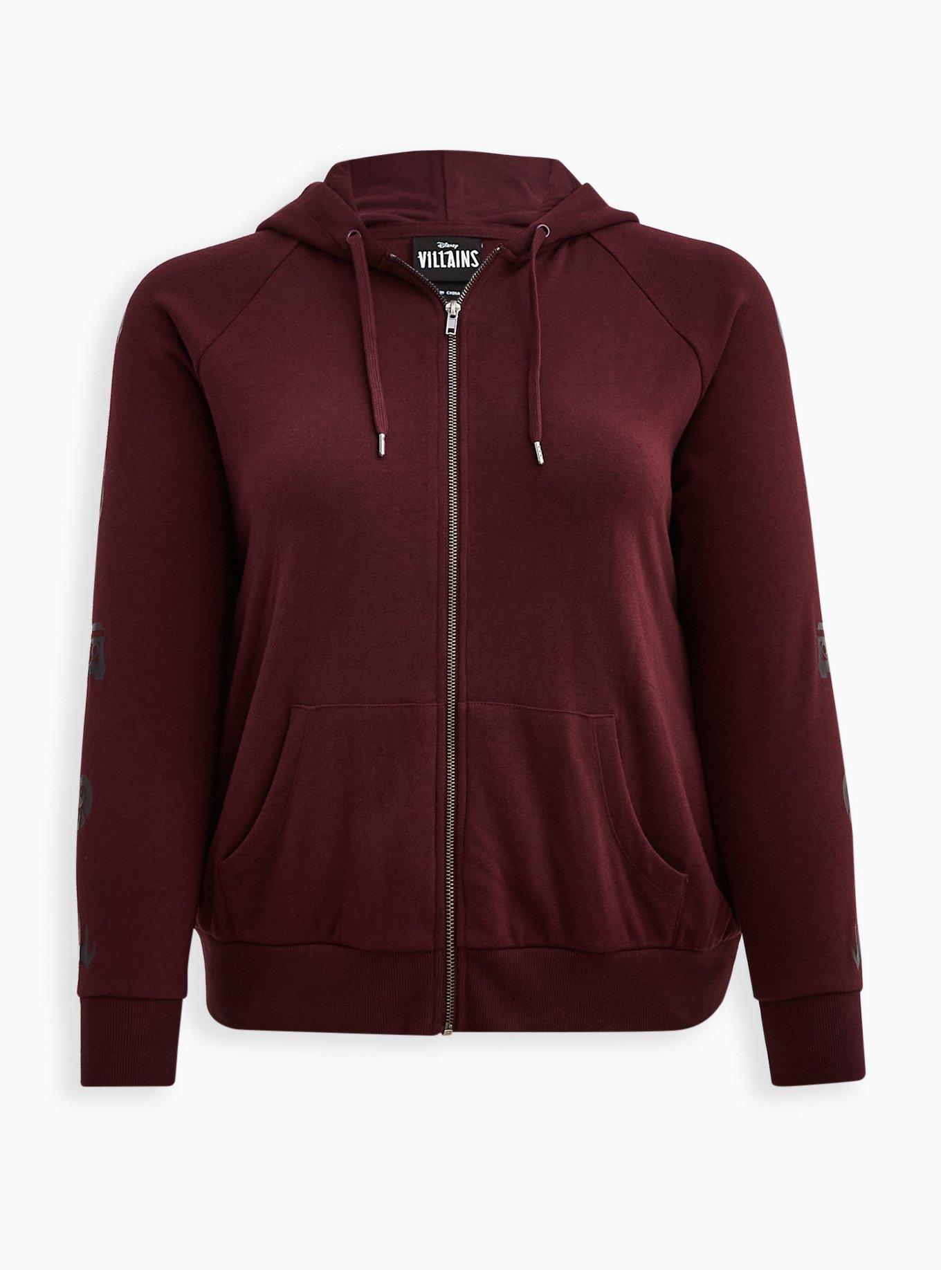 Disney Villains Evil Witches Hoodie, BURGUNDY, hi-res