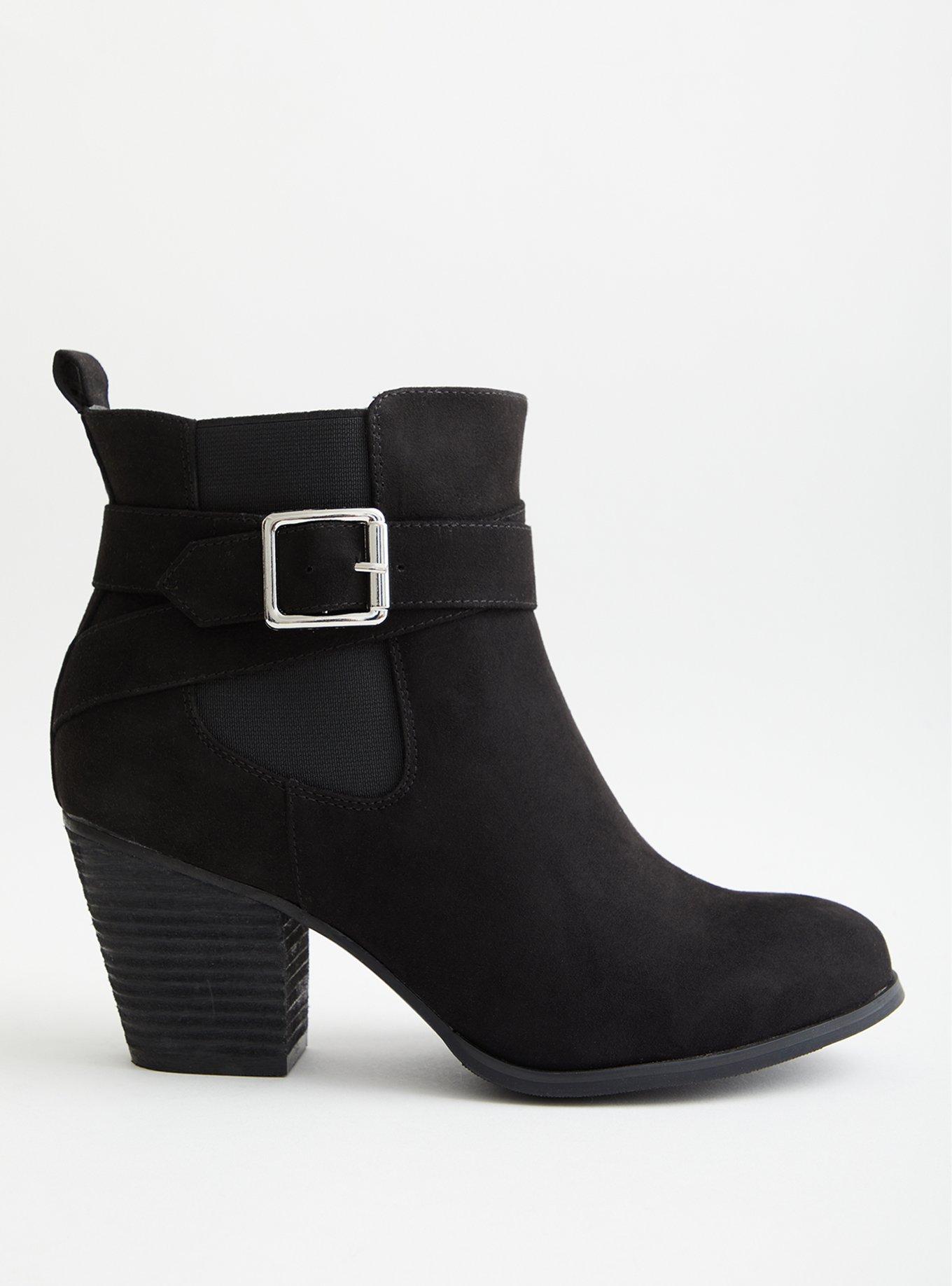 Plus Size - Buckle Heel Bootie (WW) - Torrid