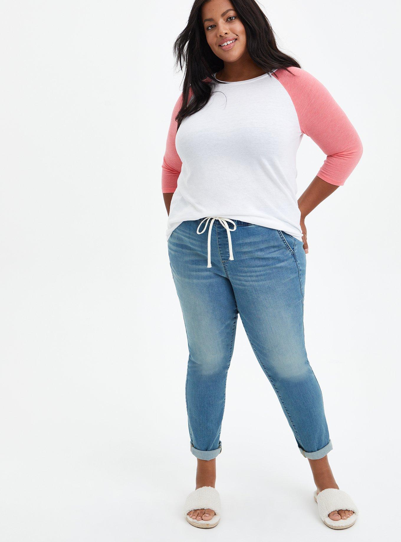 Classic Fit Triblend Jersey Raglan Tee, BRIGHT WHITE, alternate