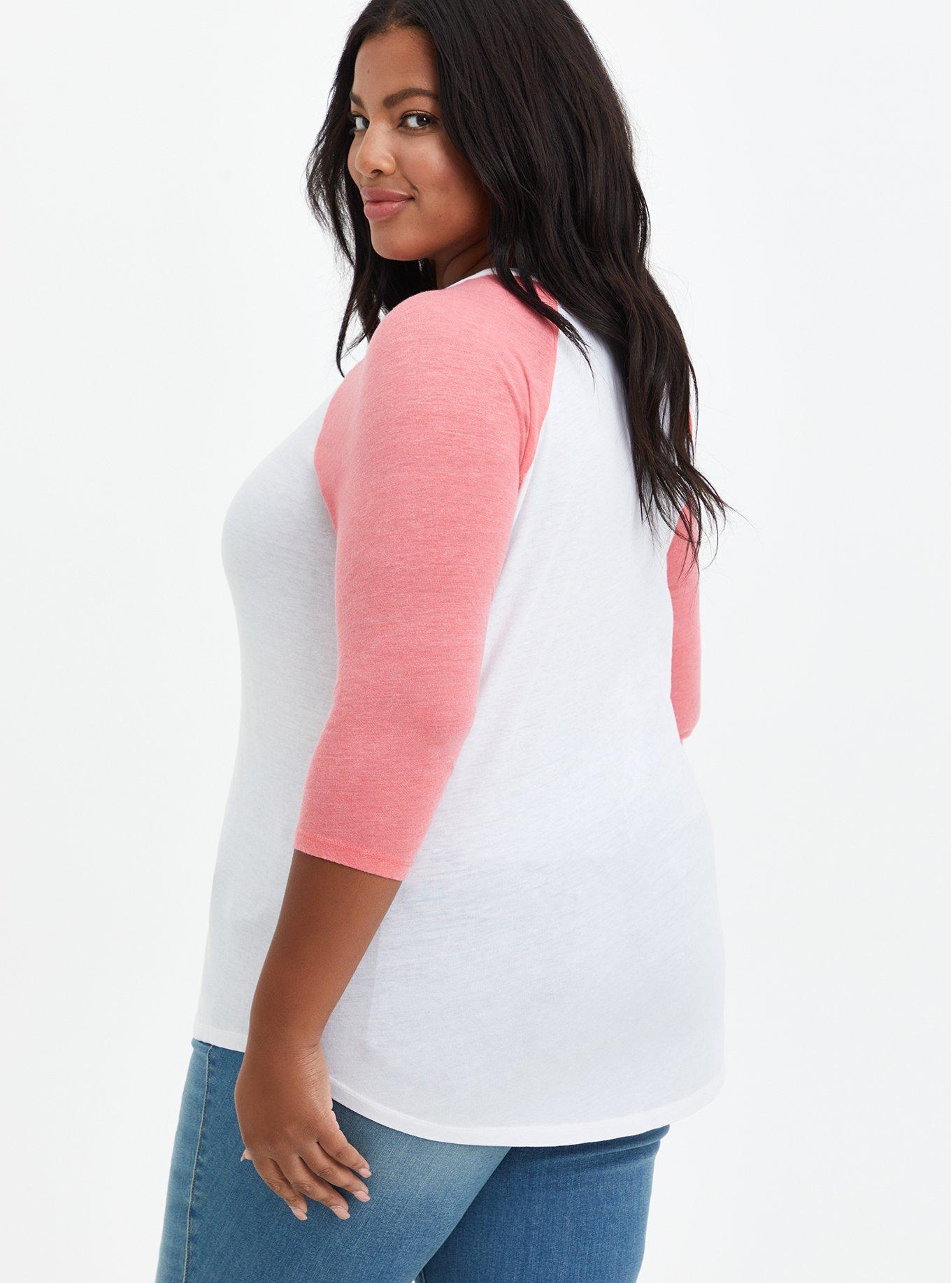 Plus Size - MLB St. Louis Cardinals Classic Fit Raglan Tee - Torrid