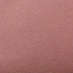 Plus Size Classic Fit Cotton-Blend V-Neck Lace Sleeve Tee, ROSE TAUPE, swatch