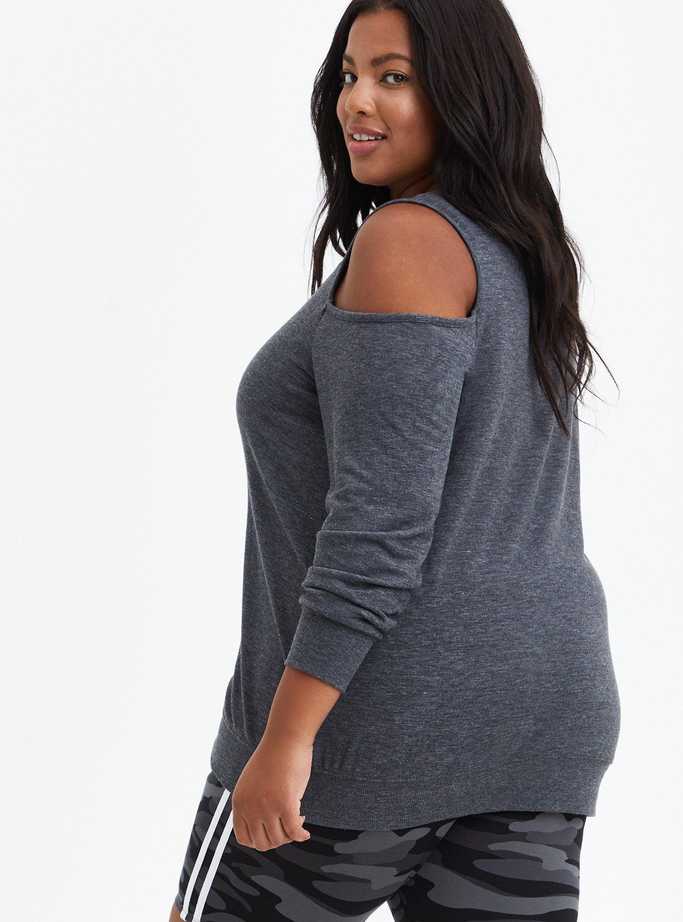 TORRID Knit Scoop Neck Tank Bodysuit