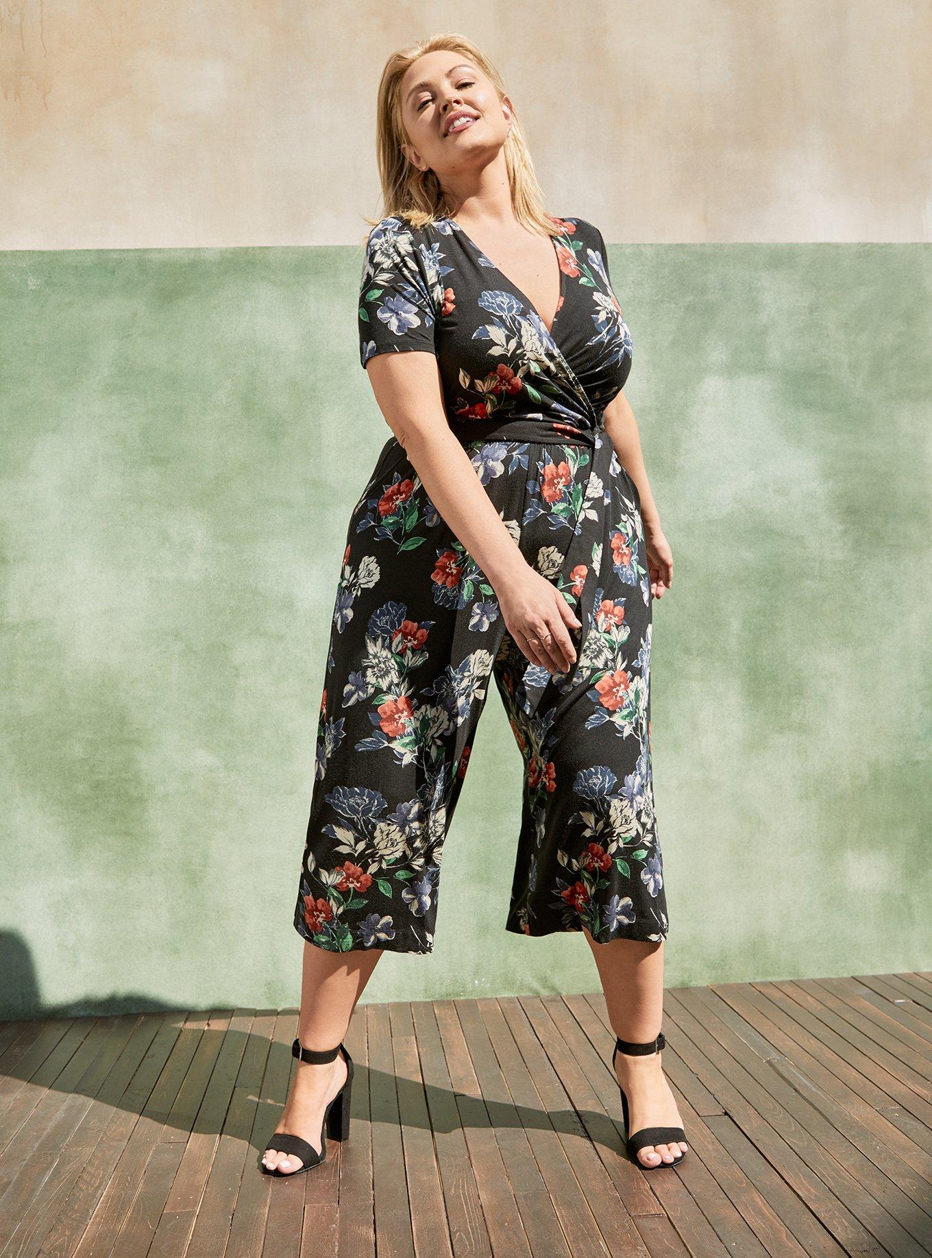 Plus culotte hot sale jumpsuit