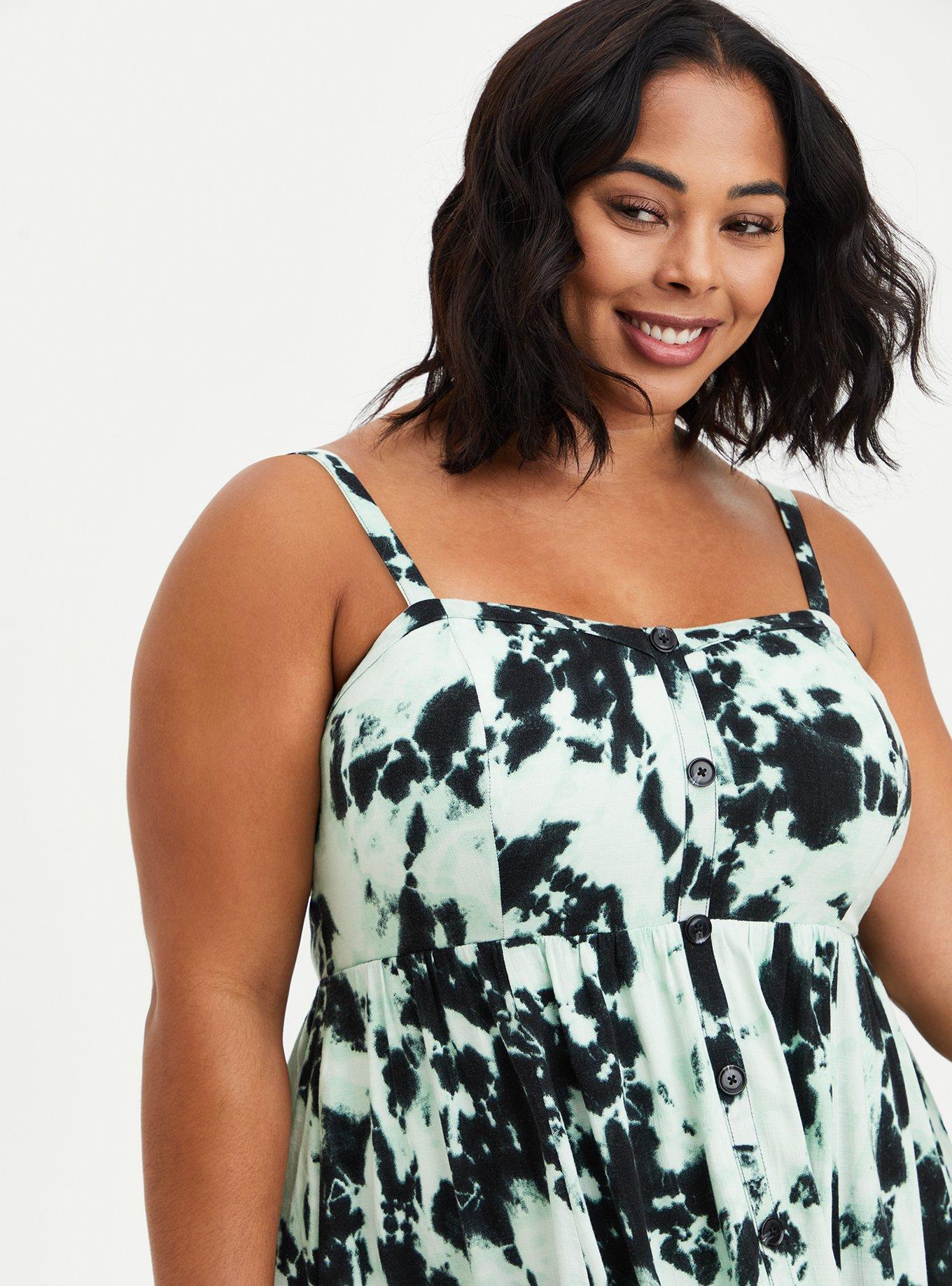 tie dye skater dress Release your inner skater with this free-spirited tie-dye dress from Tommy  Jeans, in washed-out multicolours and a fit and flare shape for feminine  energy. Level 0  +356 2345 9007 #tommyjeans #ThePoint