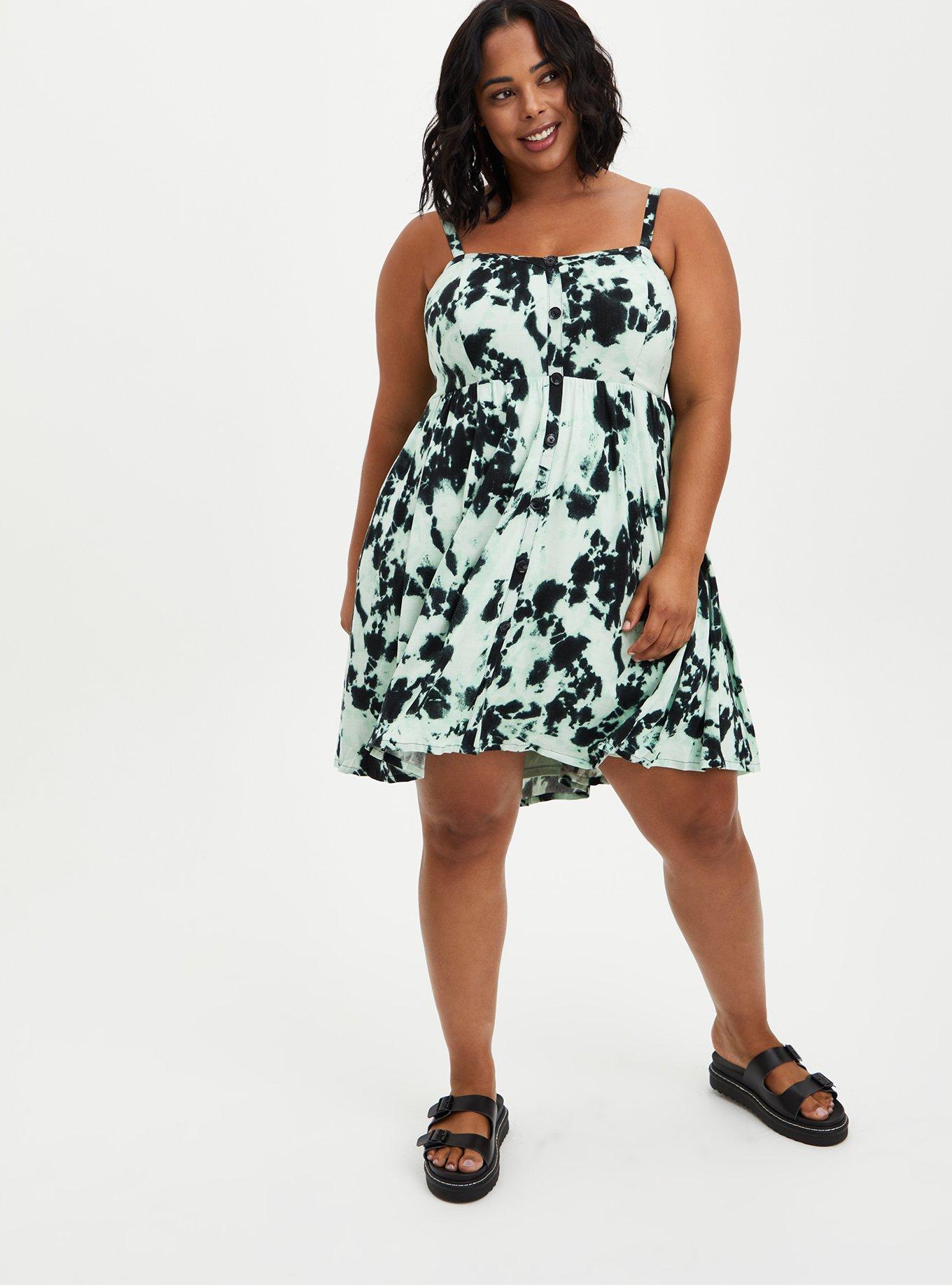 Torrid textured 2025 skater dress