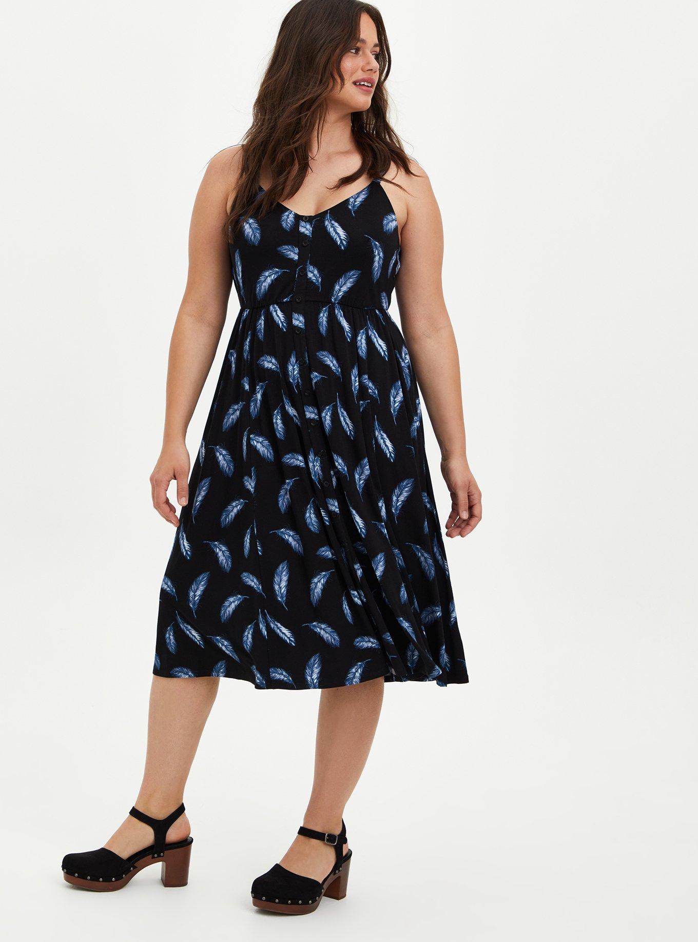 Torrid shop feather dress