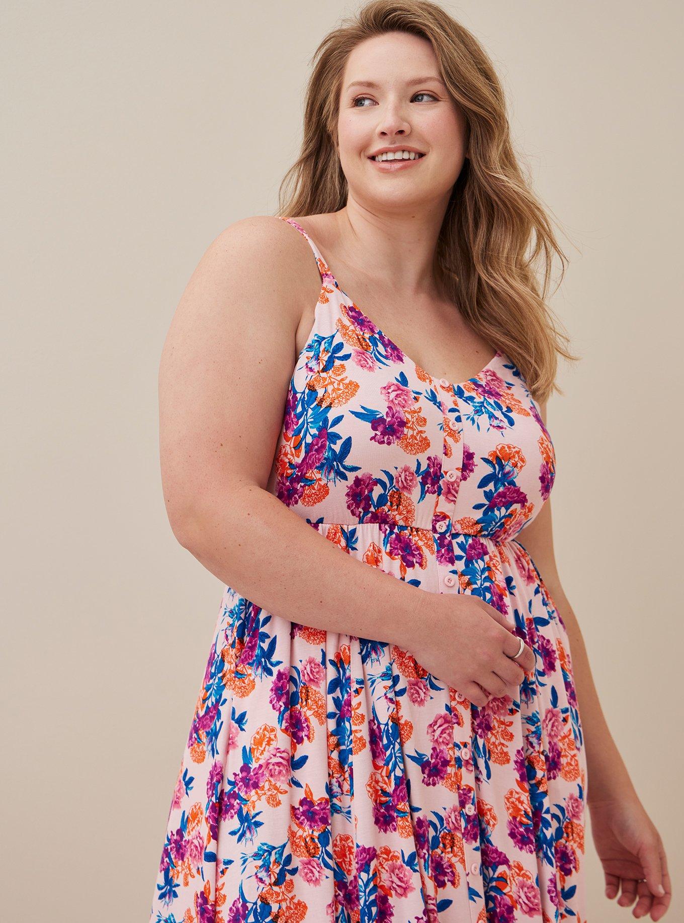 midi skater dress floral Fae Floral Halter Neck Midi Skater Dress | Hearts and Roses London