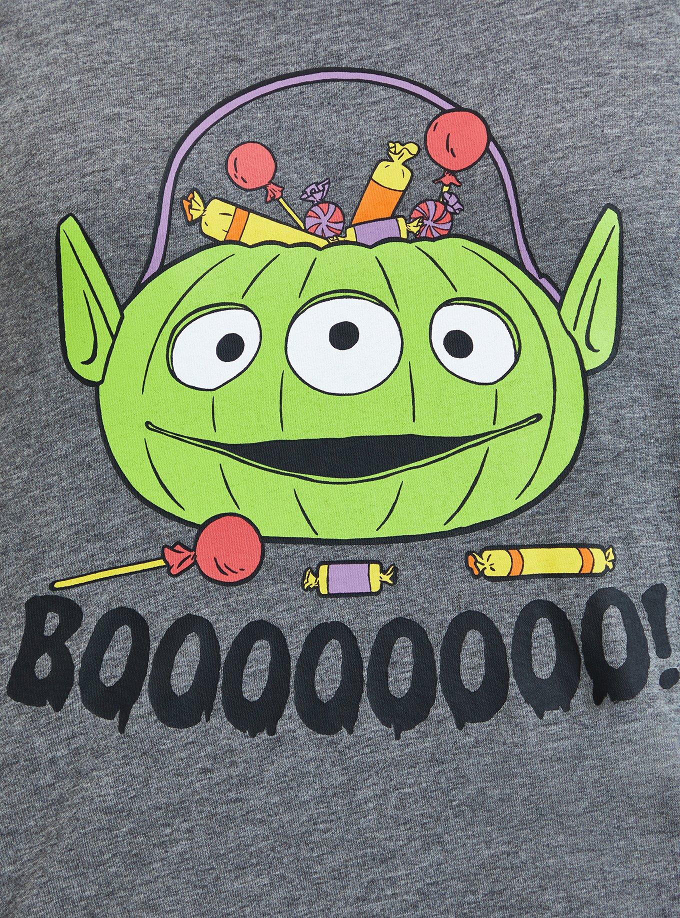 Disney Toy Story Alien Boo Handkerchief Top, MEDIUM HEATHER GREY, alternate