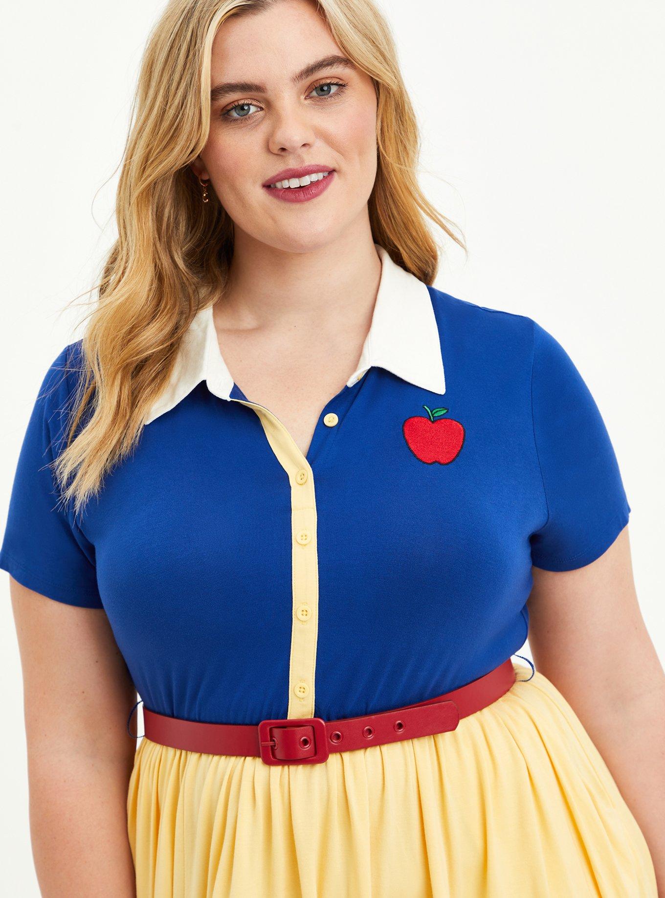 Womens Plus Size Disney Snow White Costume 