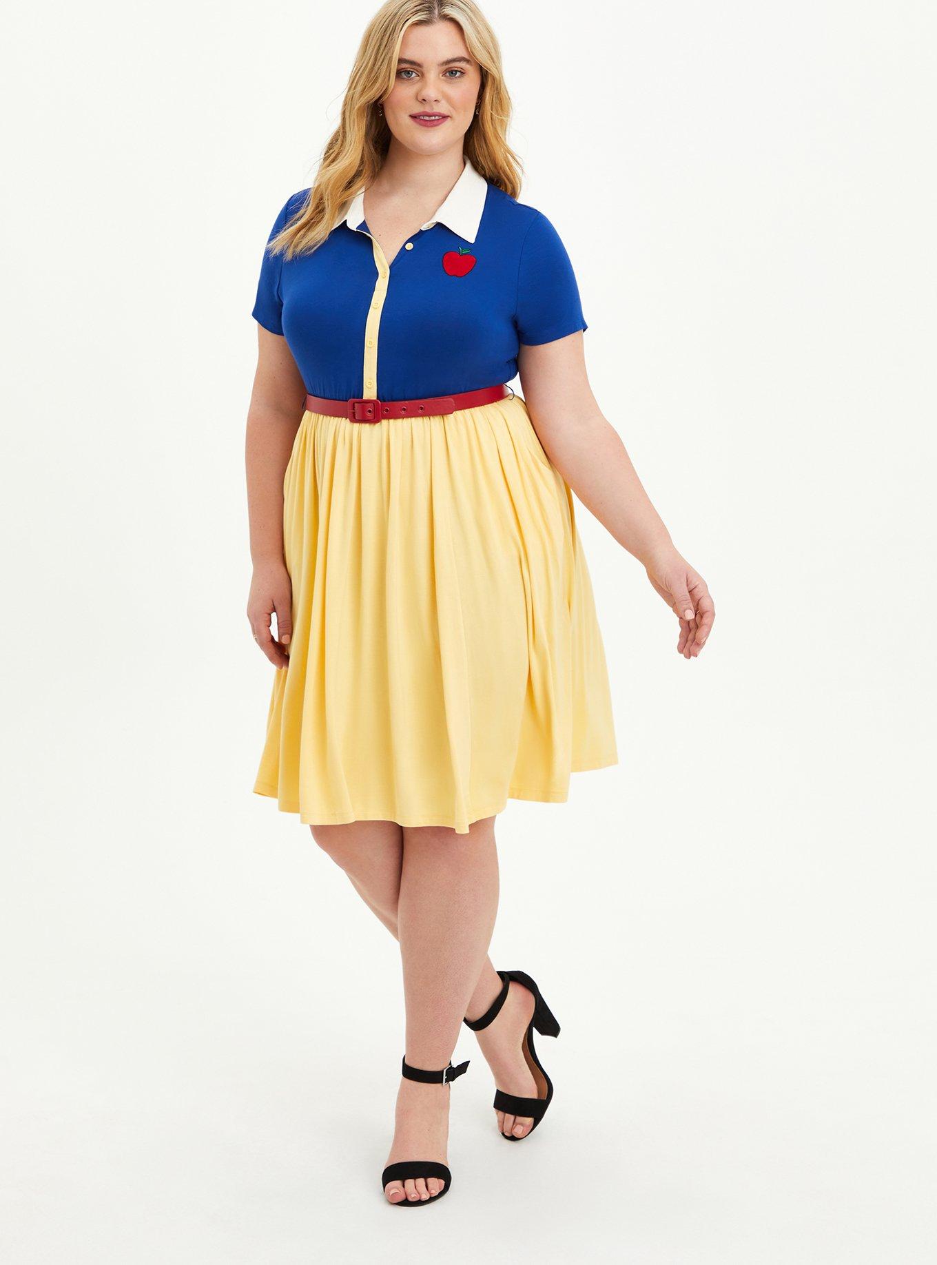 Plus size outlet snow white dress