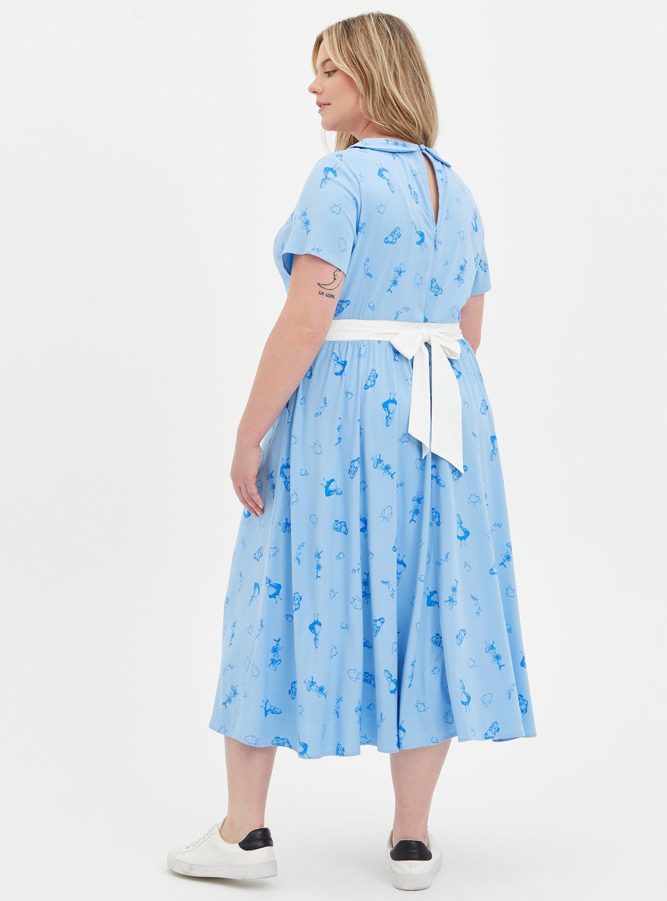 Torrid alice 2025 in wonderland dress