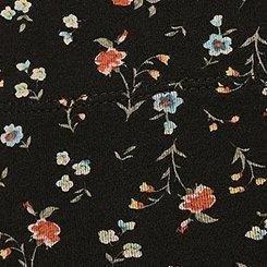 9'' Pocket Bike Short, EXPRESS DITSY FLORAL DEEP BLACK, swatch