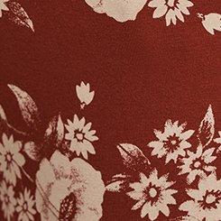 9'' Pocket Bike Short, COUNTRY FLORAL ROASTED RUSSET, swatch